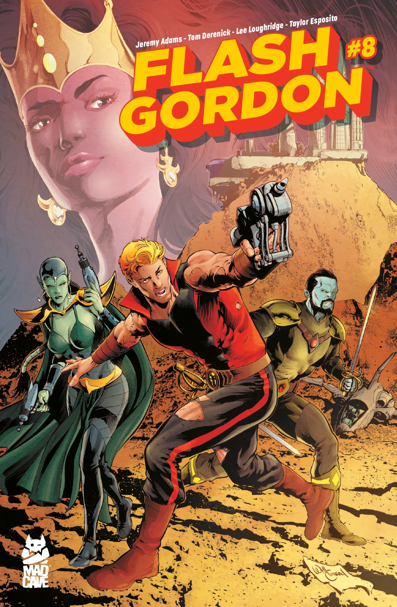 Flash Gordon - Killer of Worlds - Issue 8 - Mad Cave Studios