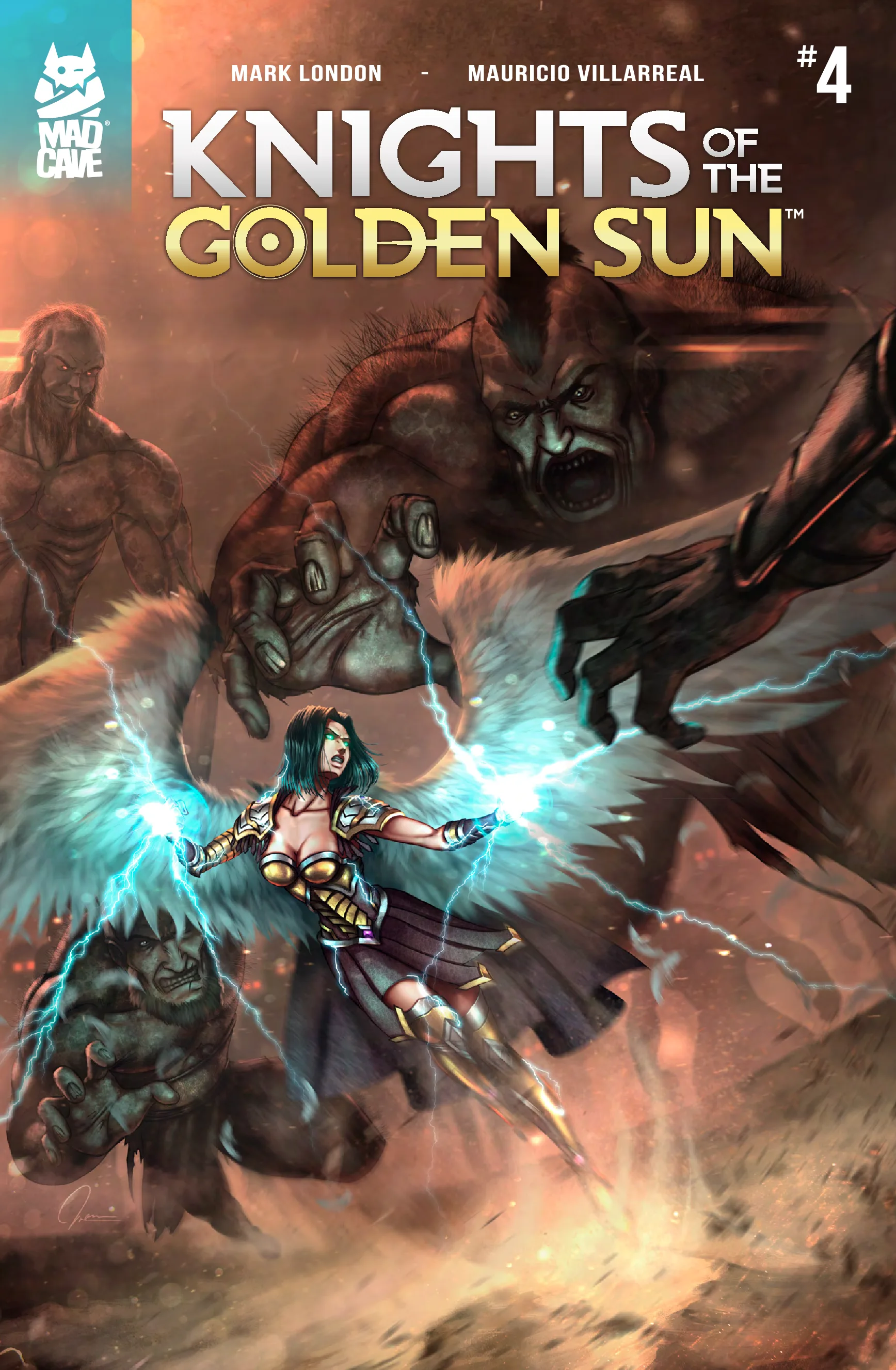 Knights of the Golden Sun - Providence Lost - Issue 4 - Mad Cave