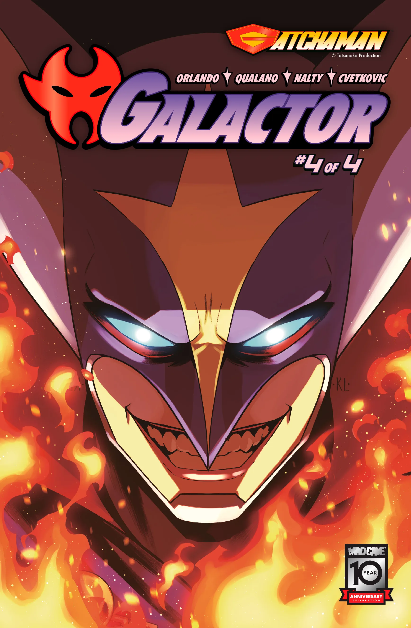 lucasさん専用④バリ山！NAXACK GALAXY OF GALLANT Gatchaman: Galactor - Issue 4 - Mad Cave Studios
