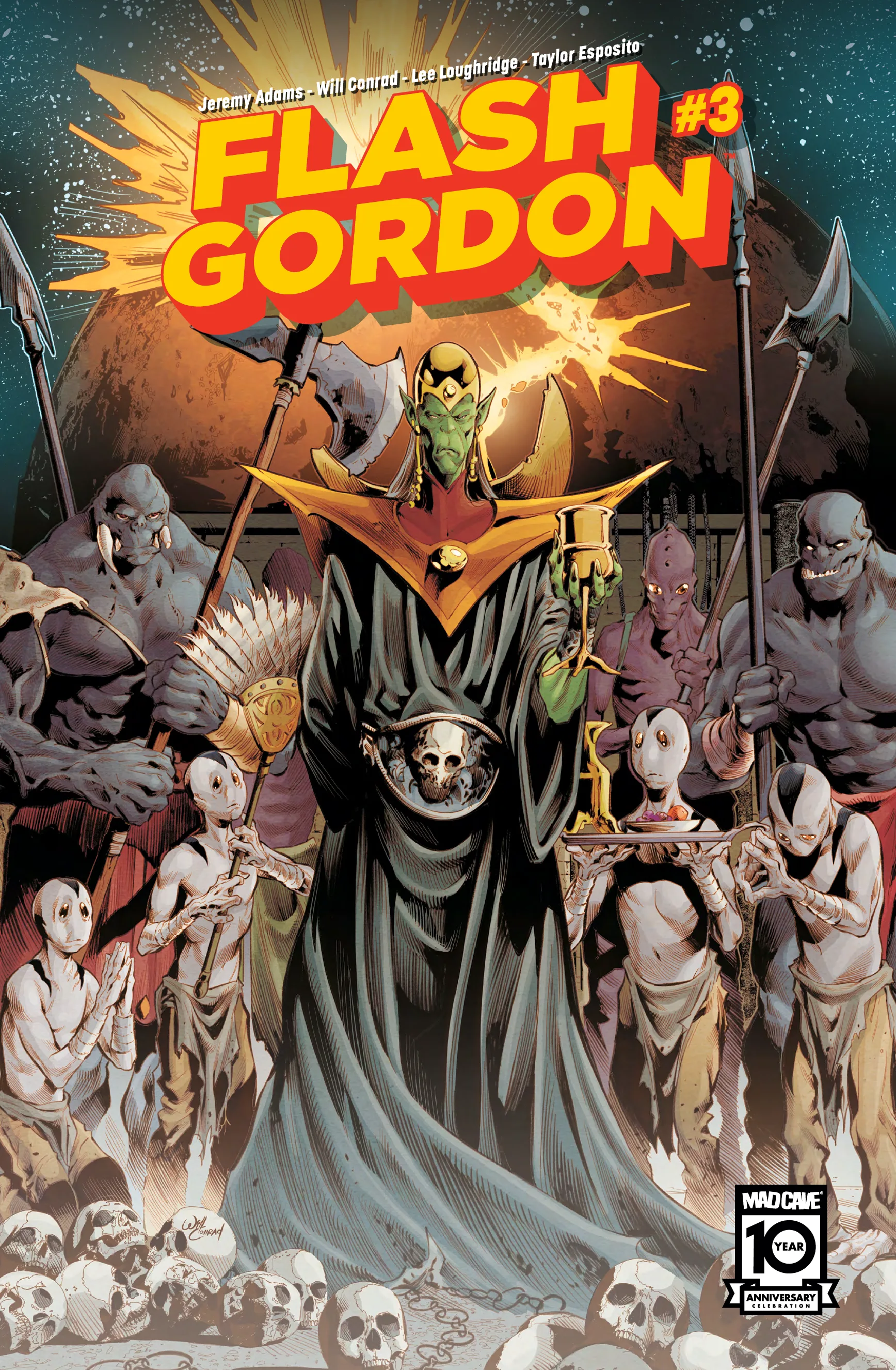 Flash Gordon - Issue 3 - Mad Cave Studios