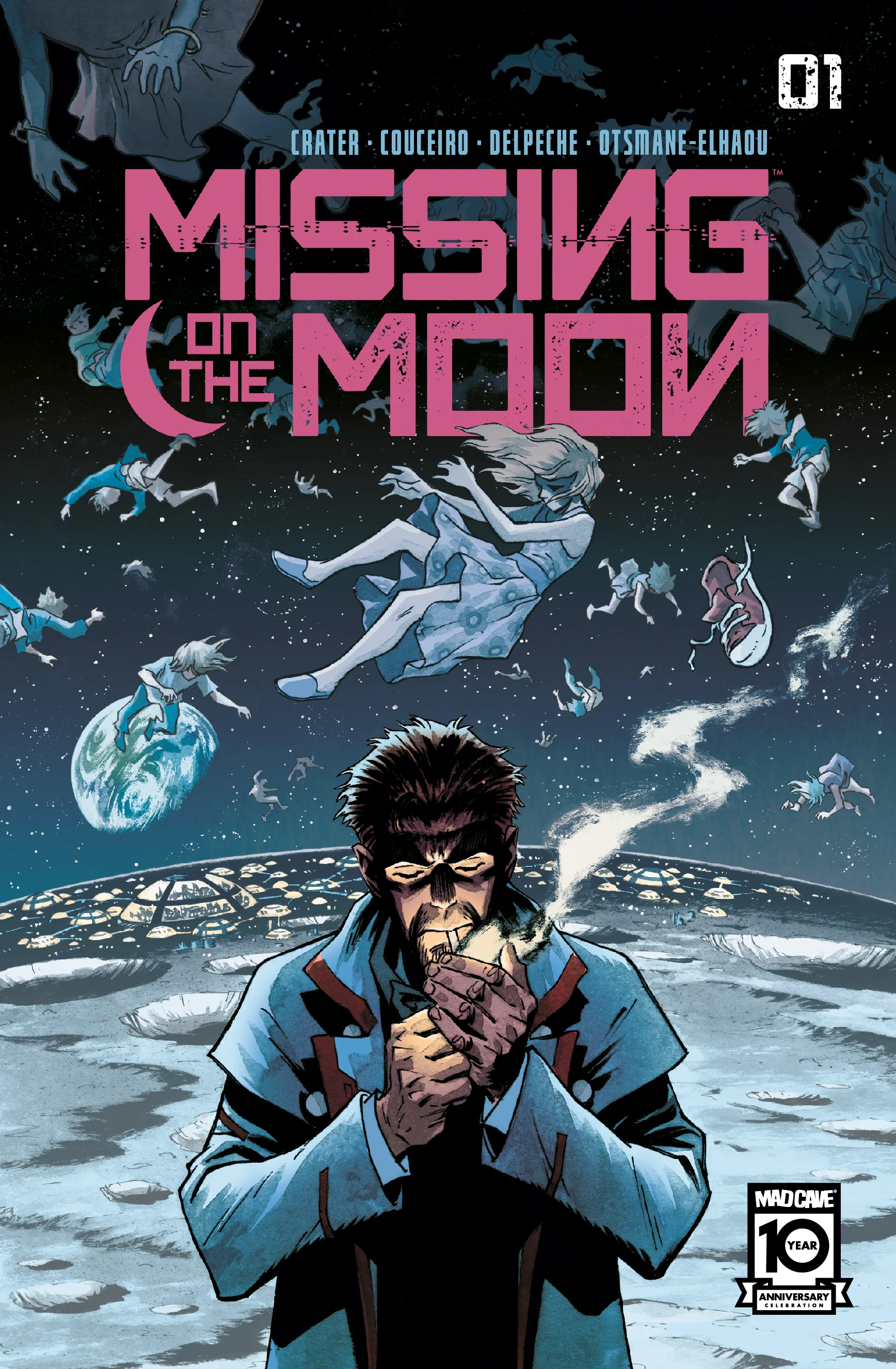 Missing on the Moon - Issue 1 - Mad Cave Studios