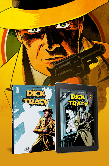Dick Tracy Vol 2 Sub - Cover 437x668