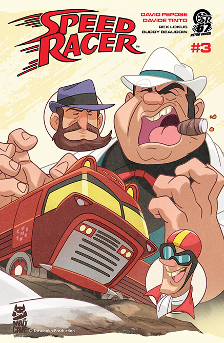 Speed Racer - Issue 3 - Mad Cave Studios