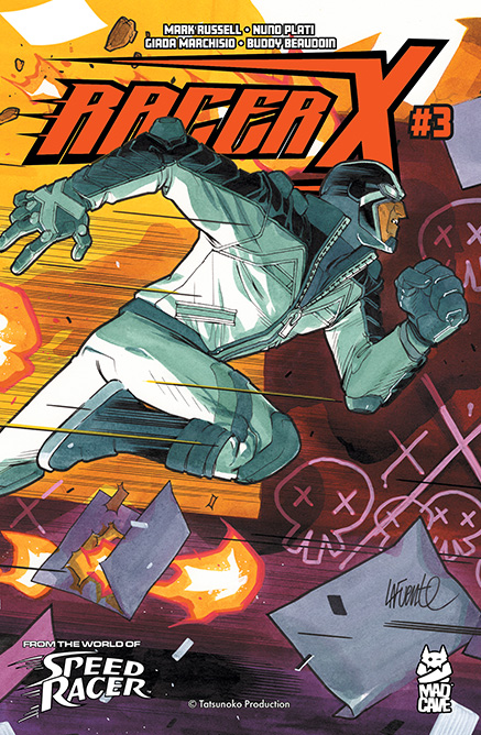 Racer X - Issue 3 - Mad Cave Studios