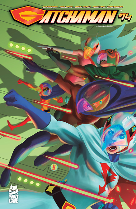 Gatchaman - Issue 14 - Mad Cave Studios