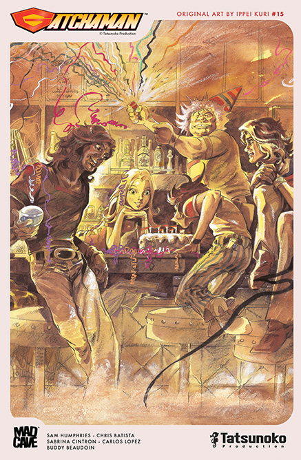 Gatchaman - Issue 15 - Mad Cave Studios