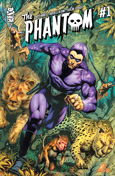 The Phantom - Issue 1 - Mad Cave Studios