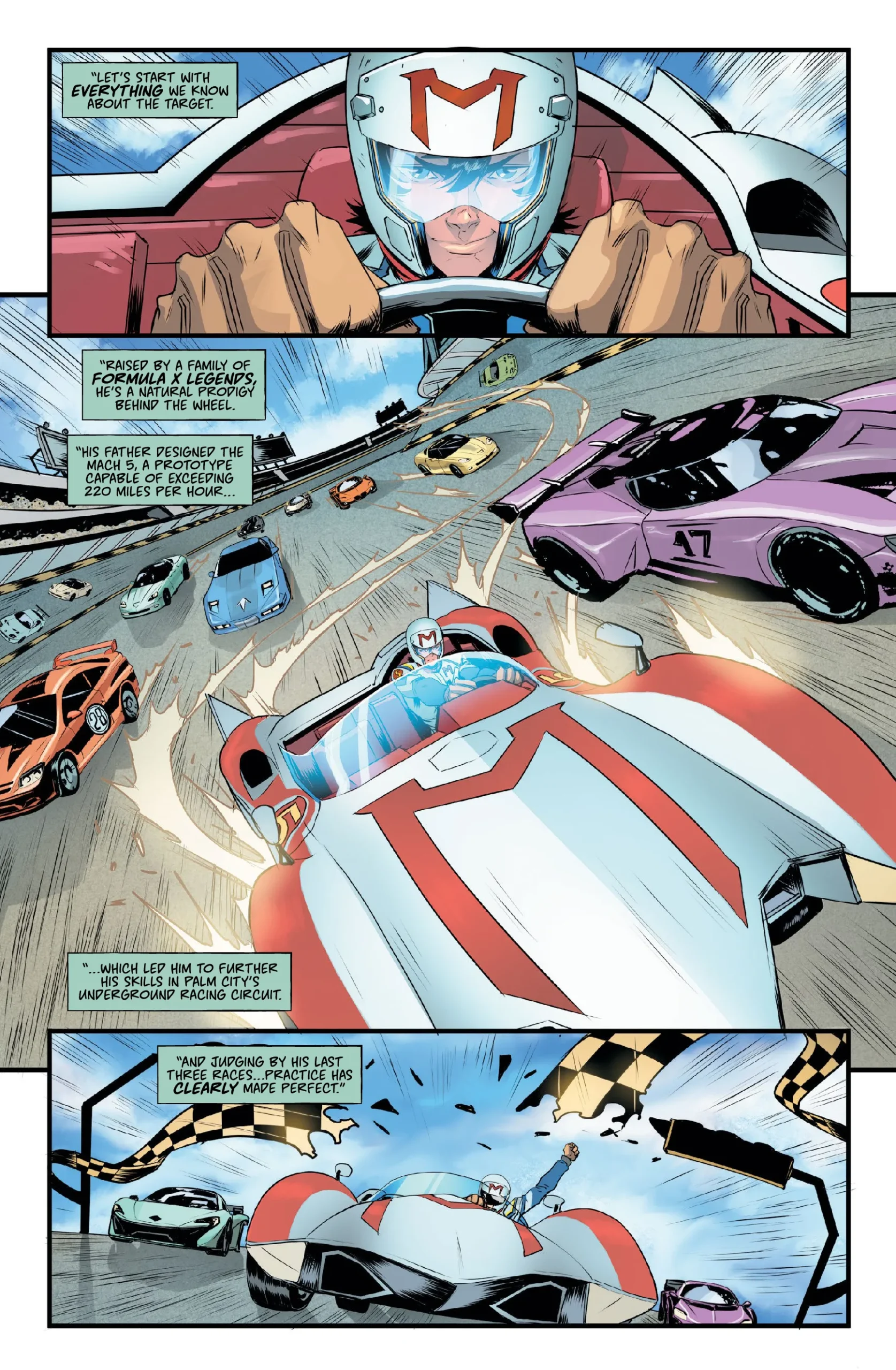 Speed Racer - Issue 4 - Mad Cave Studios
