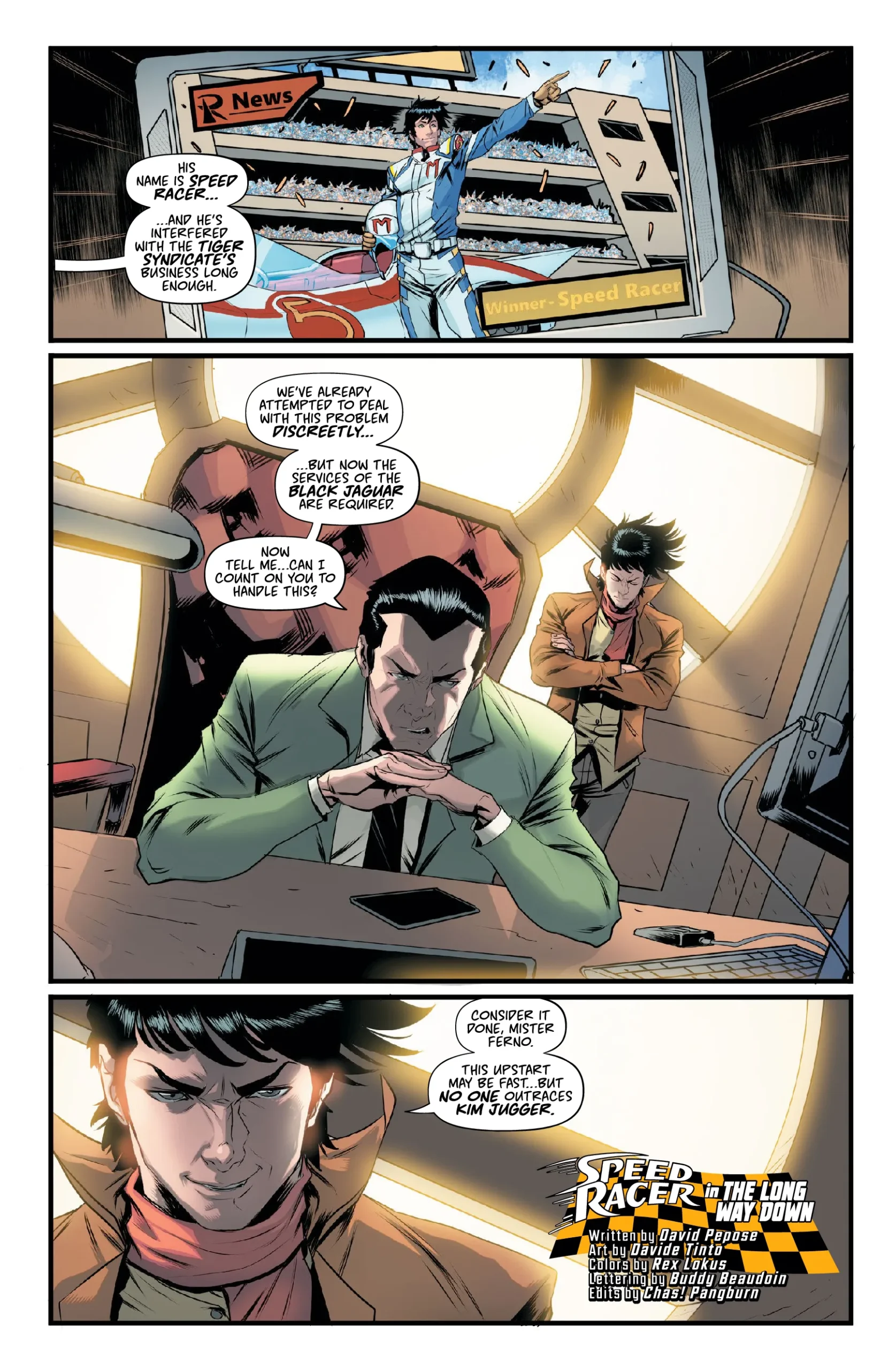 Speed Racer - Issue 4 - Mad Cave Studios