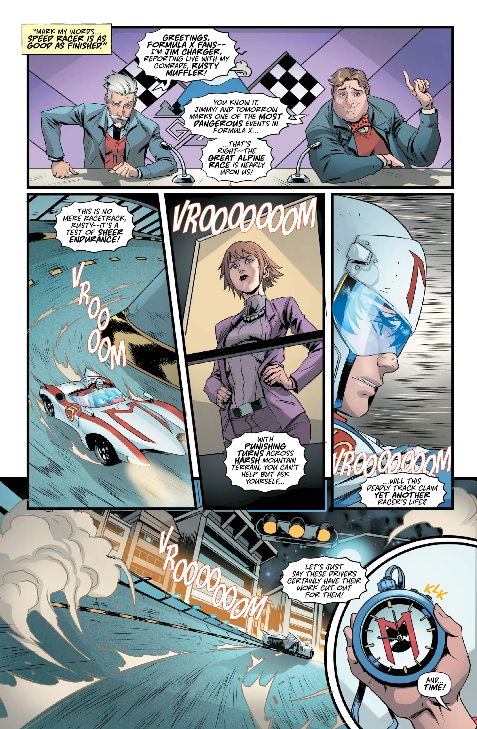 Speed Racer - Issue 4 - Mad Cave Studios