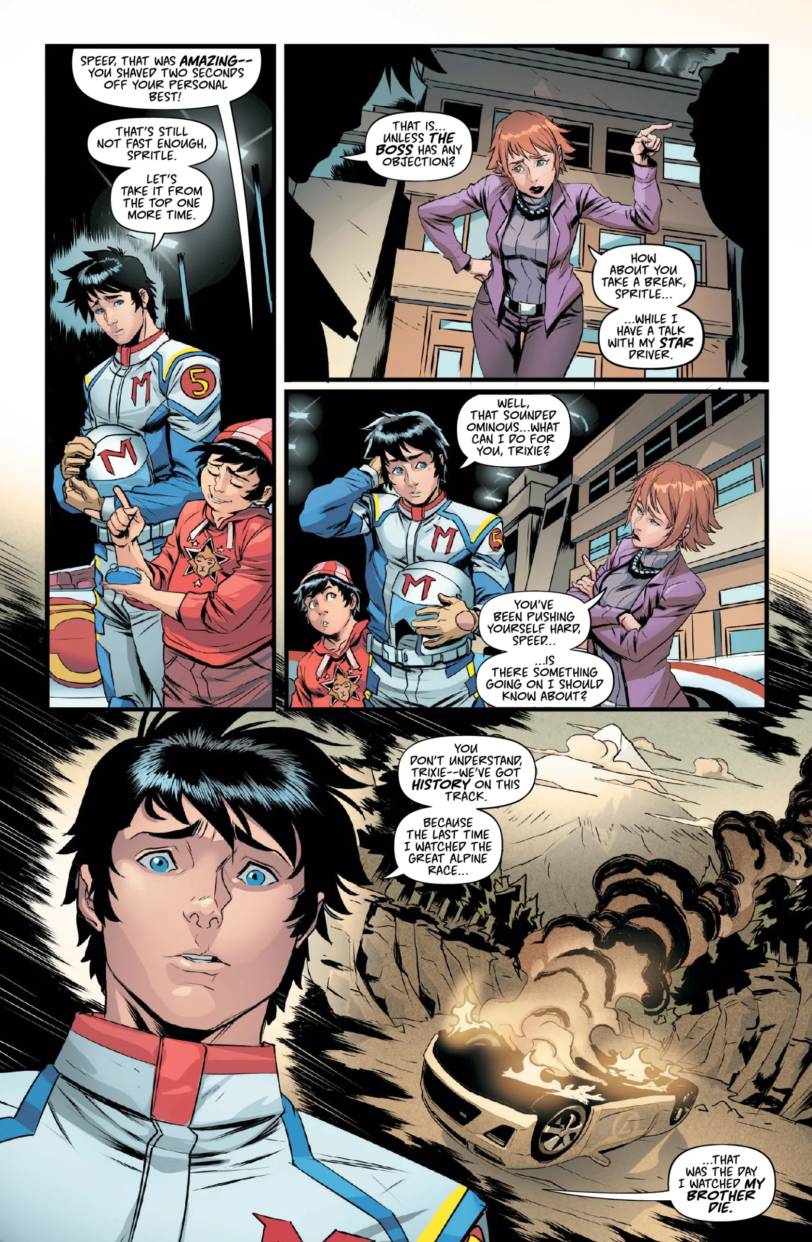 Speed Racer - Issue 4 - Mad Cave Studios