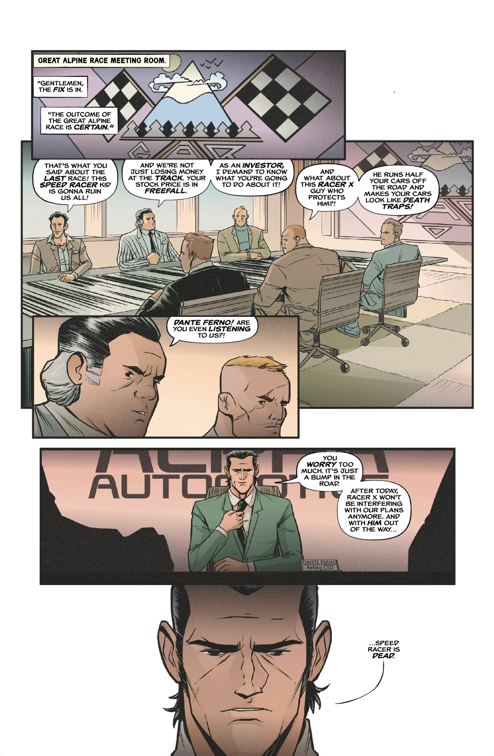 Racer X - Issue 3 - Mad Cave Studios