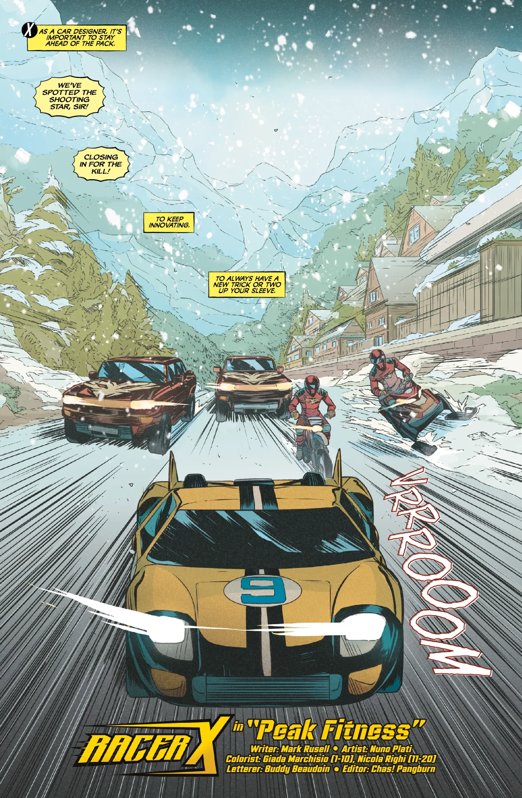 Racer X - Issue 3 - Mad Cave Studios