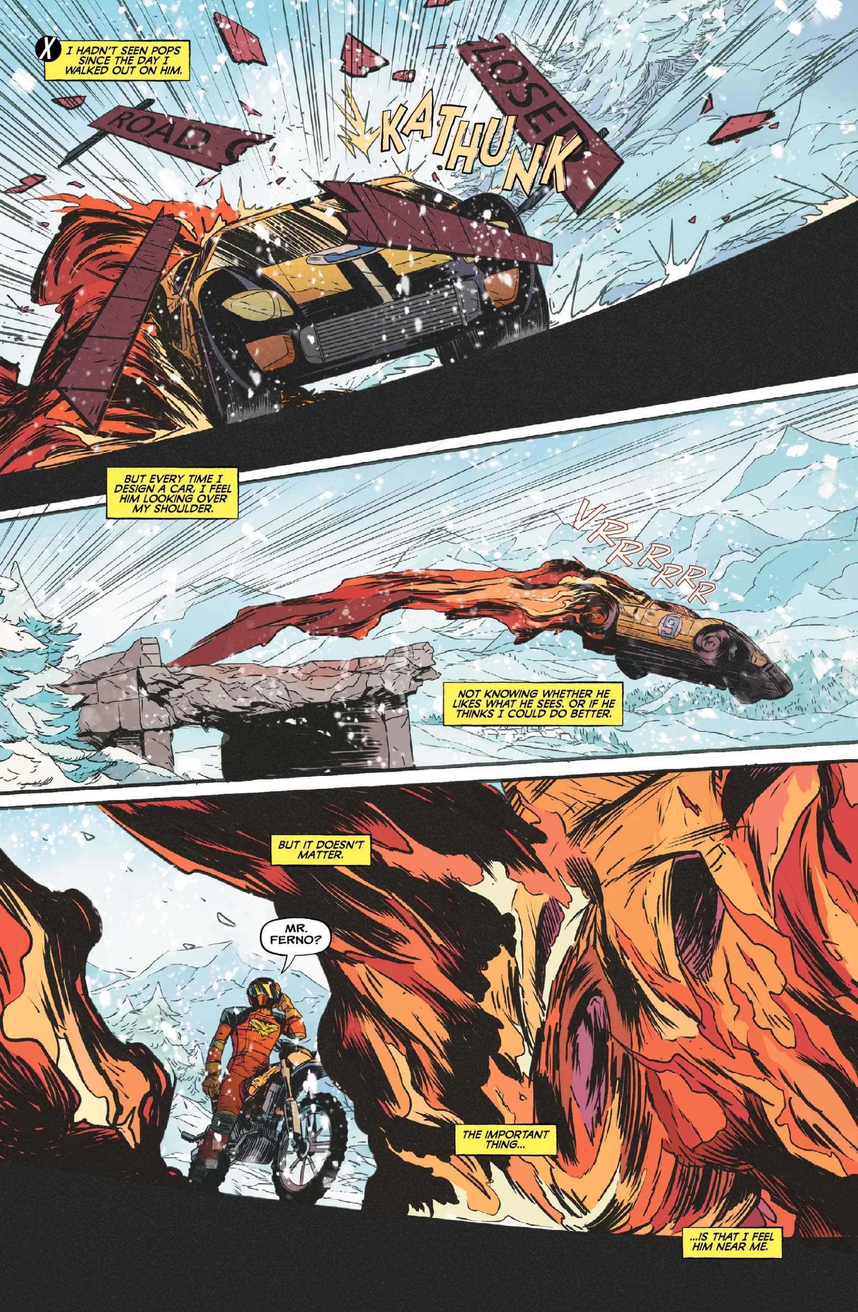 Racer X - Issue 3 - Mad Cave Studios