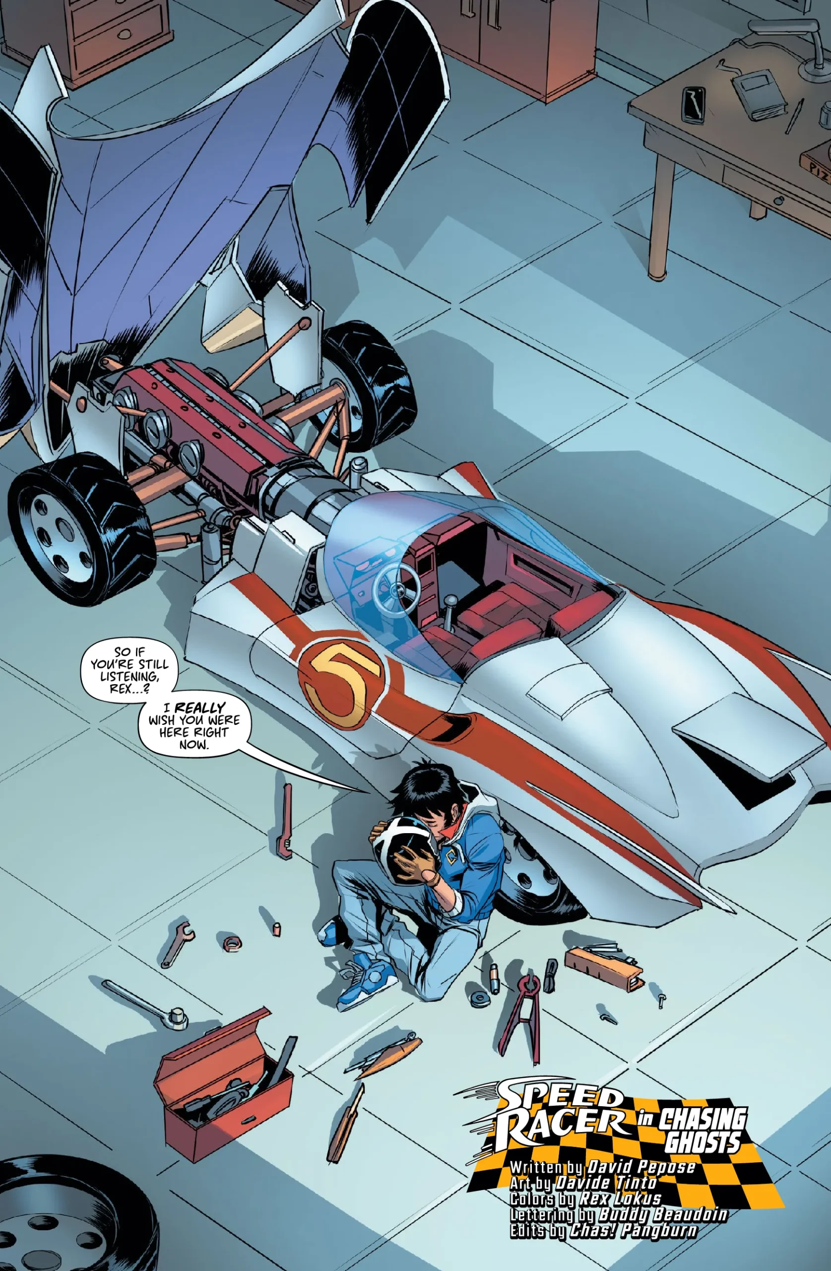 Speed Racer - Issue 3 - Mad Cave Studios