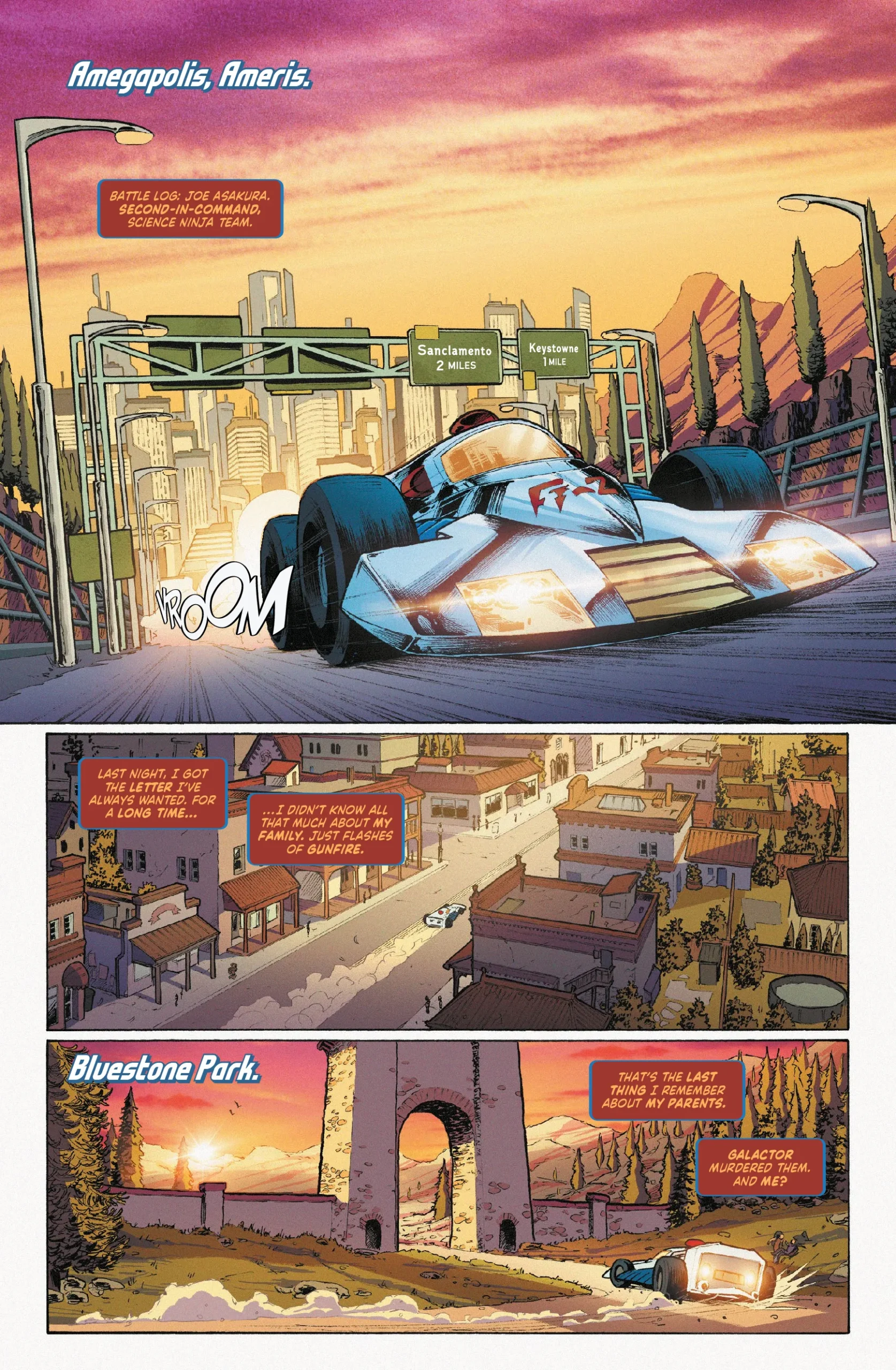 Gatchaman: The Solo Adventures - Joe: Bloodline - Mad Cave Studios