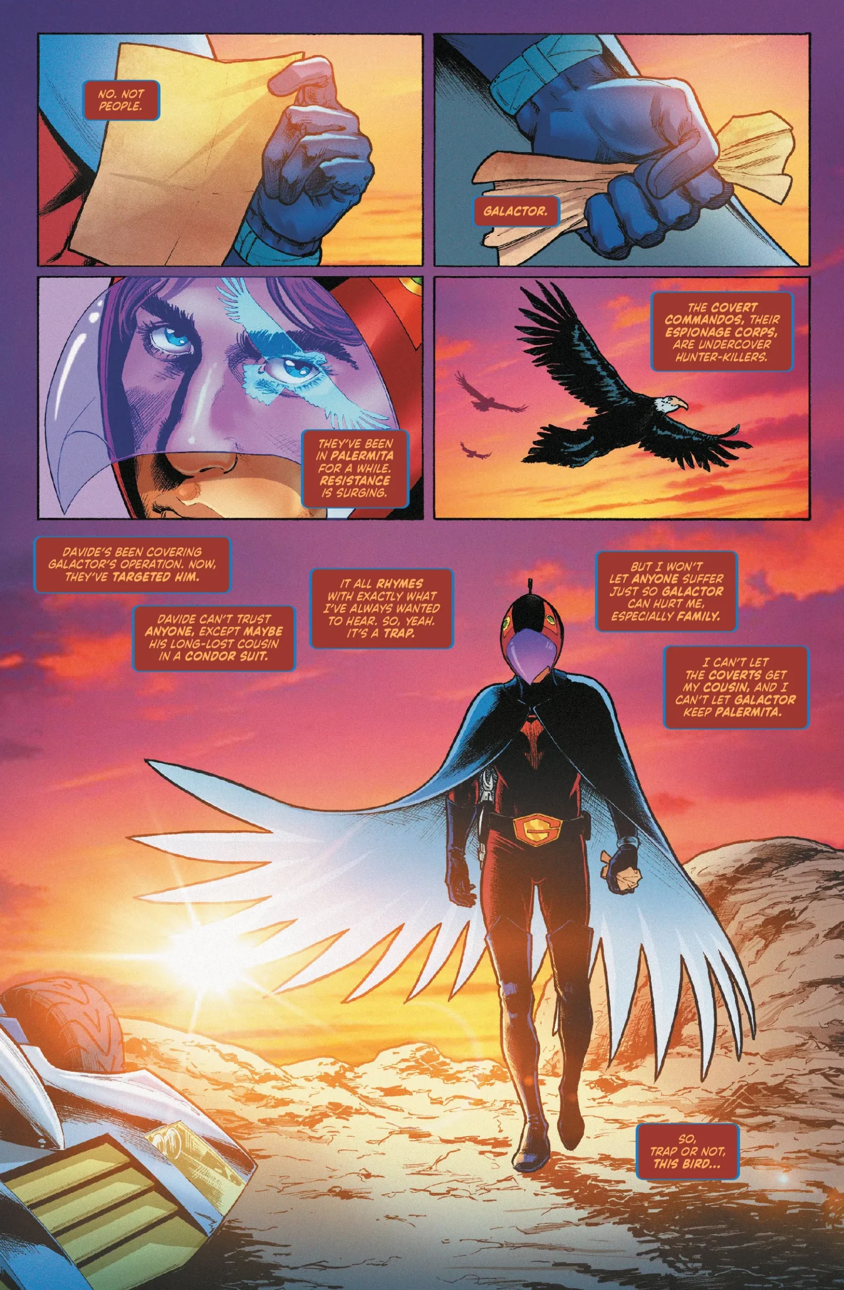 Gatchaman: The Solo Adventures - Joe: Bloodline - Mad Cave Studios
