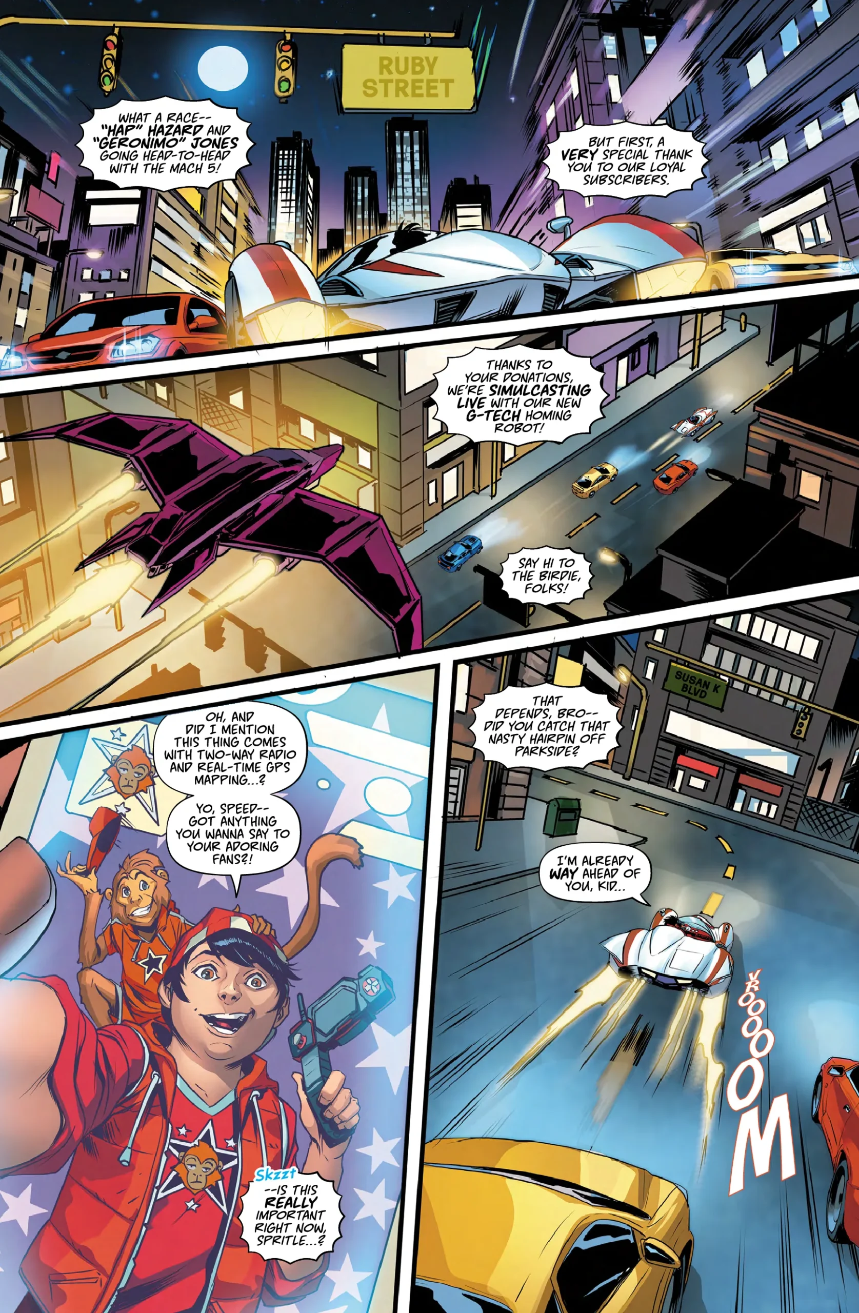 Speed Racer - Issue 0 - Mad Cave Studios