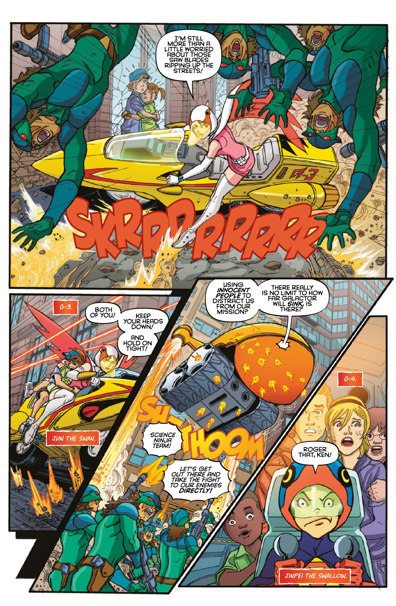 Gatchaman - Issue 0 - Mad Cave Studios