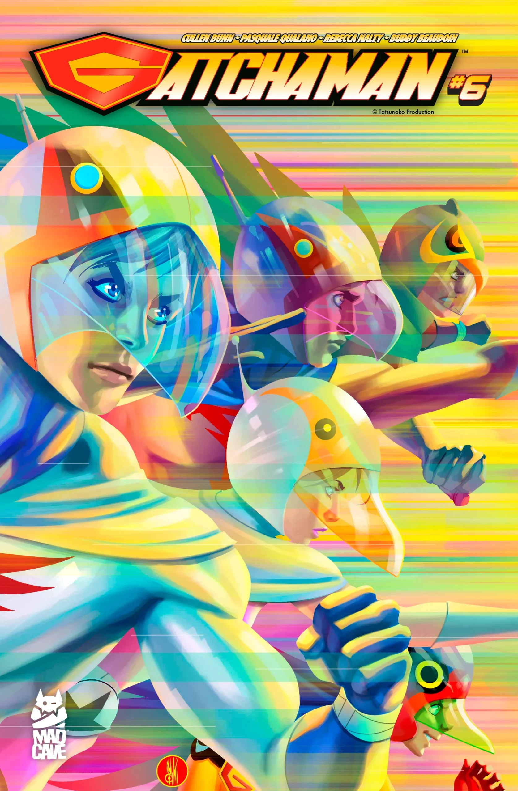 Gatchaman - Issue 6 - Mad Cave Studios