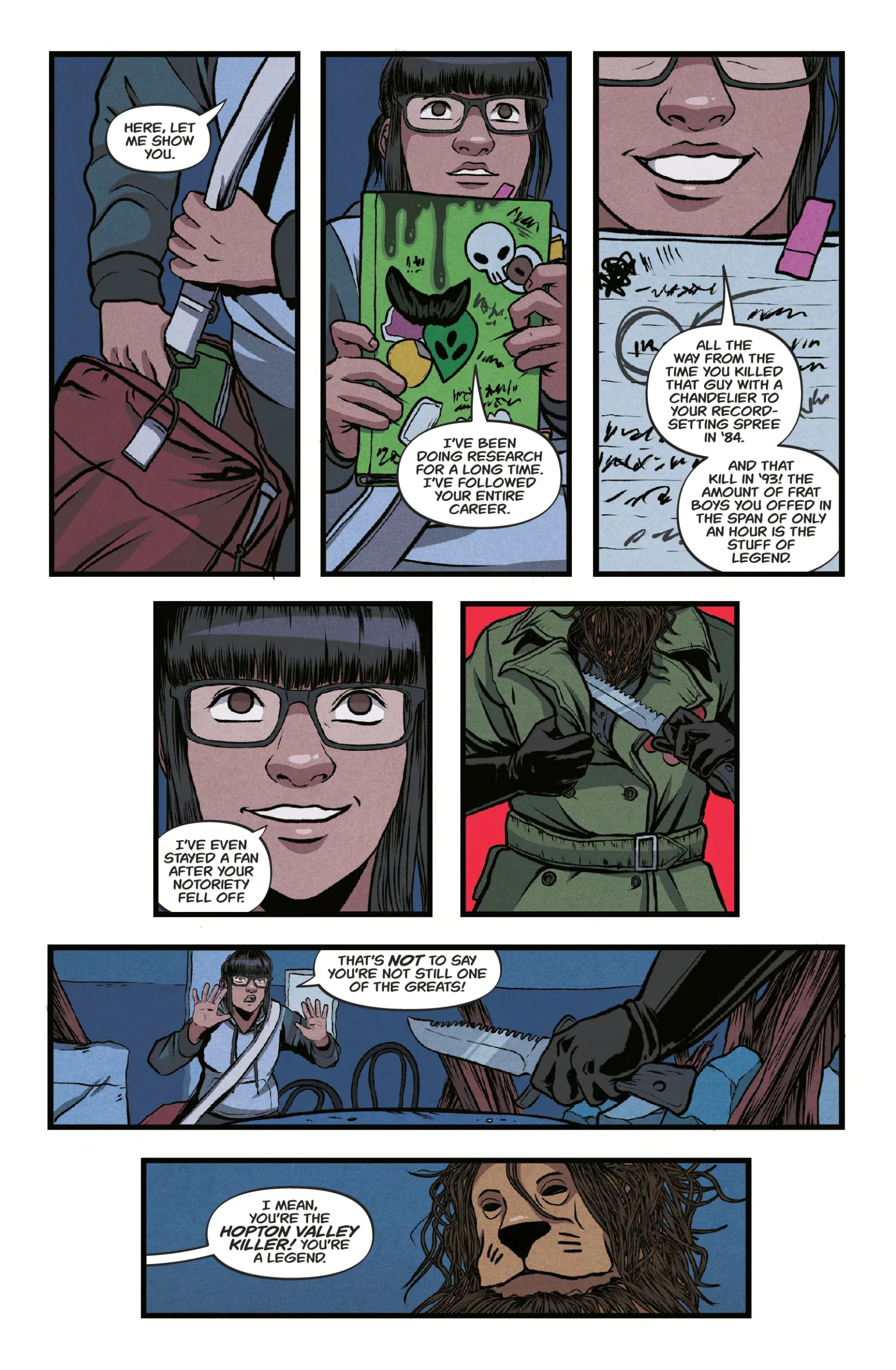 The Slasher's Apprentice - Issue 2 - Mad Cave Studios