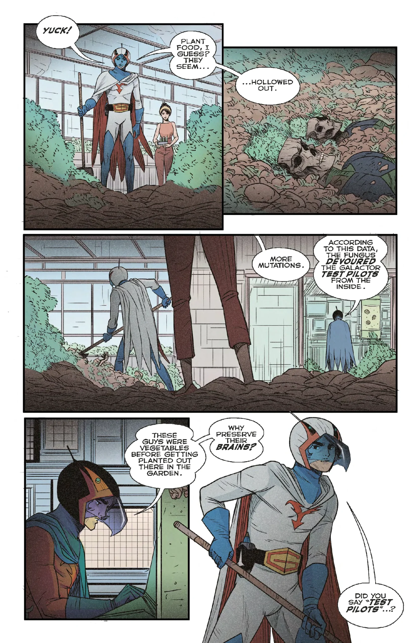Gatchaman: Only One Earth - Issue 3 - Mad Cave Studios