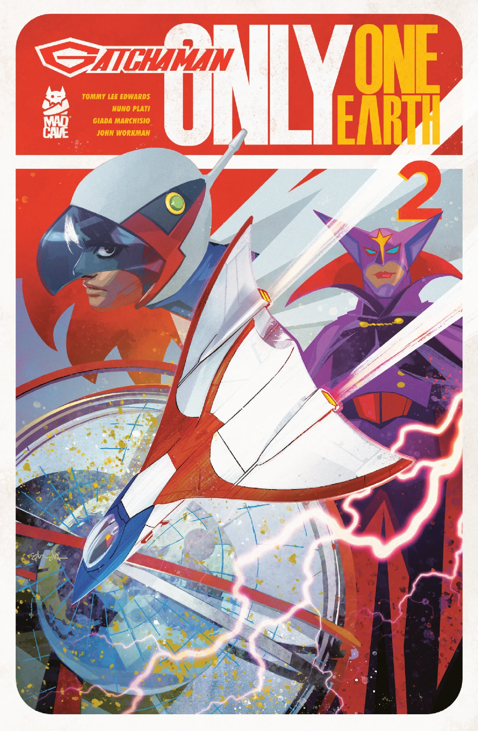 マウイ　みんなの英雄　エンチャンテッドパラレル Gatchaman: Only One Earth - Issue 2 - Mad Cave Studios