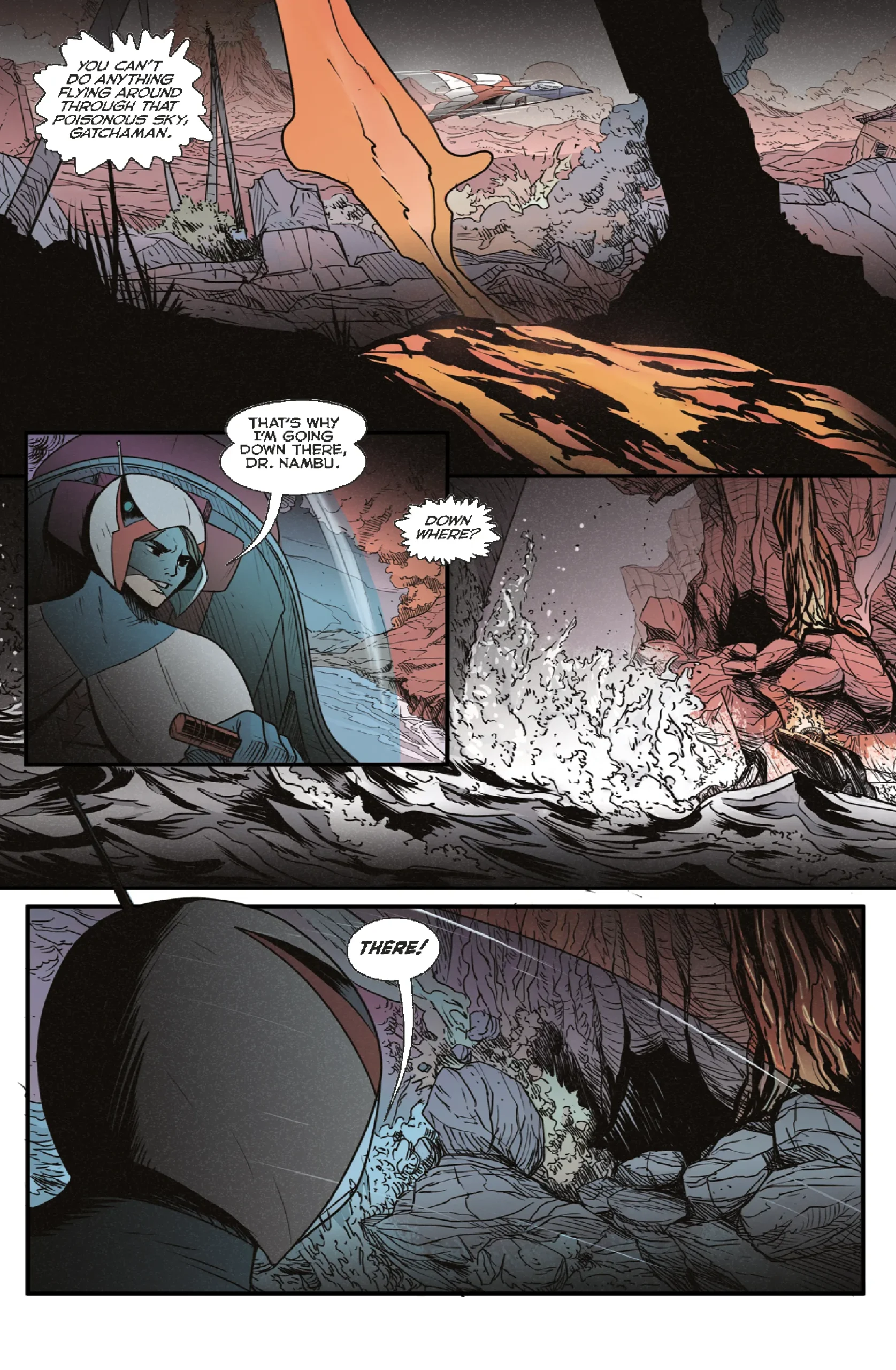 Gatchaman: Only One Earth - Issue 2 - Mad Cave Studios