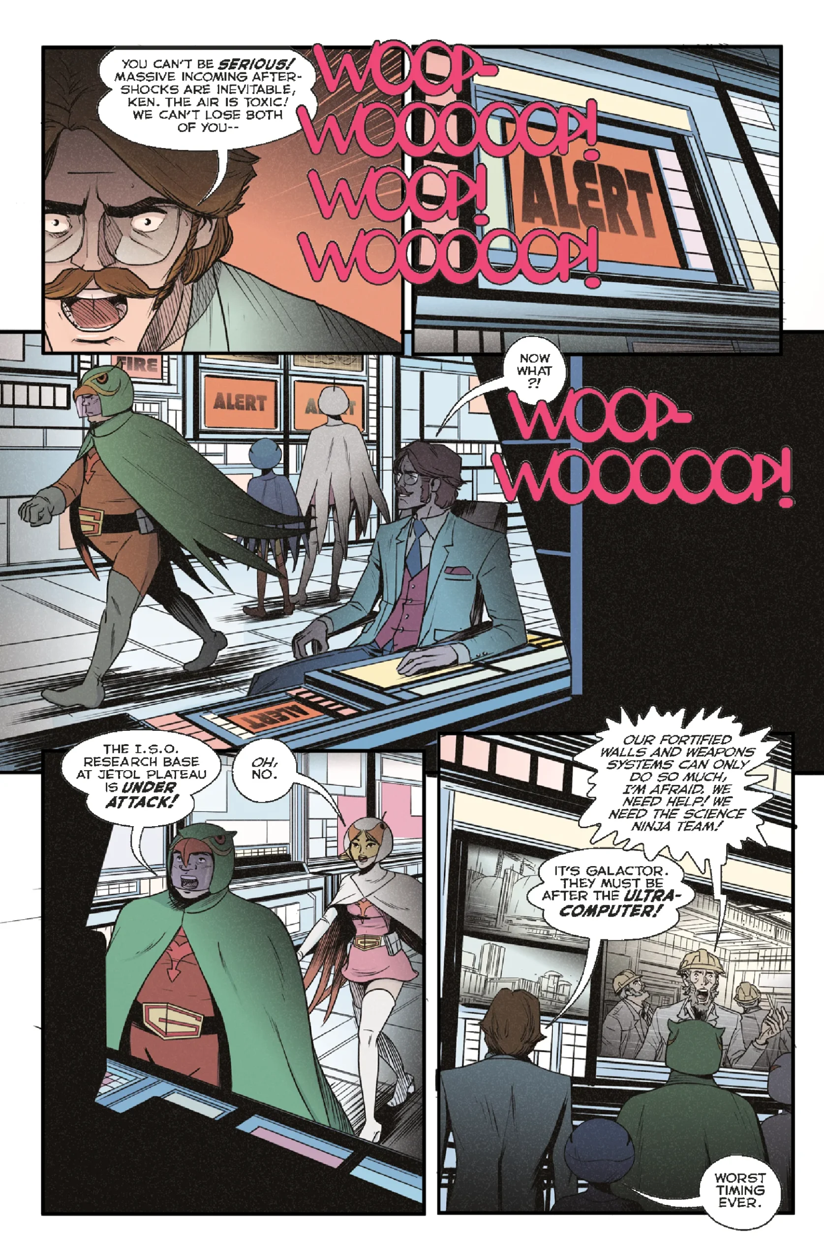 マウイ　みんなの英雄　エンチャンテッドパラレル Gatchaman: Only One Earth - Issue 2 - Mad Cave Studios