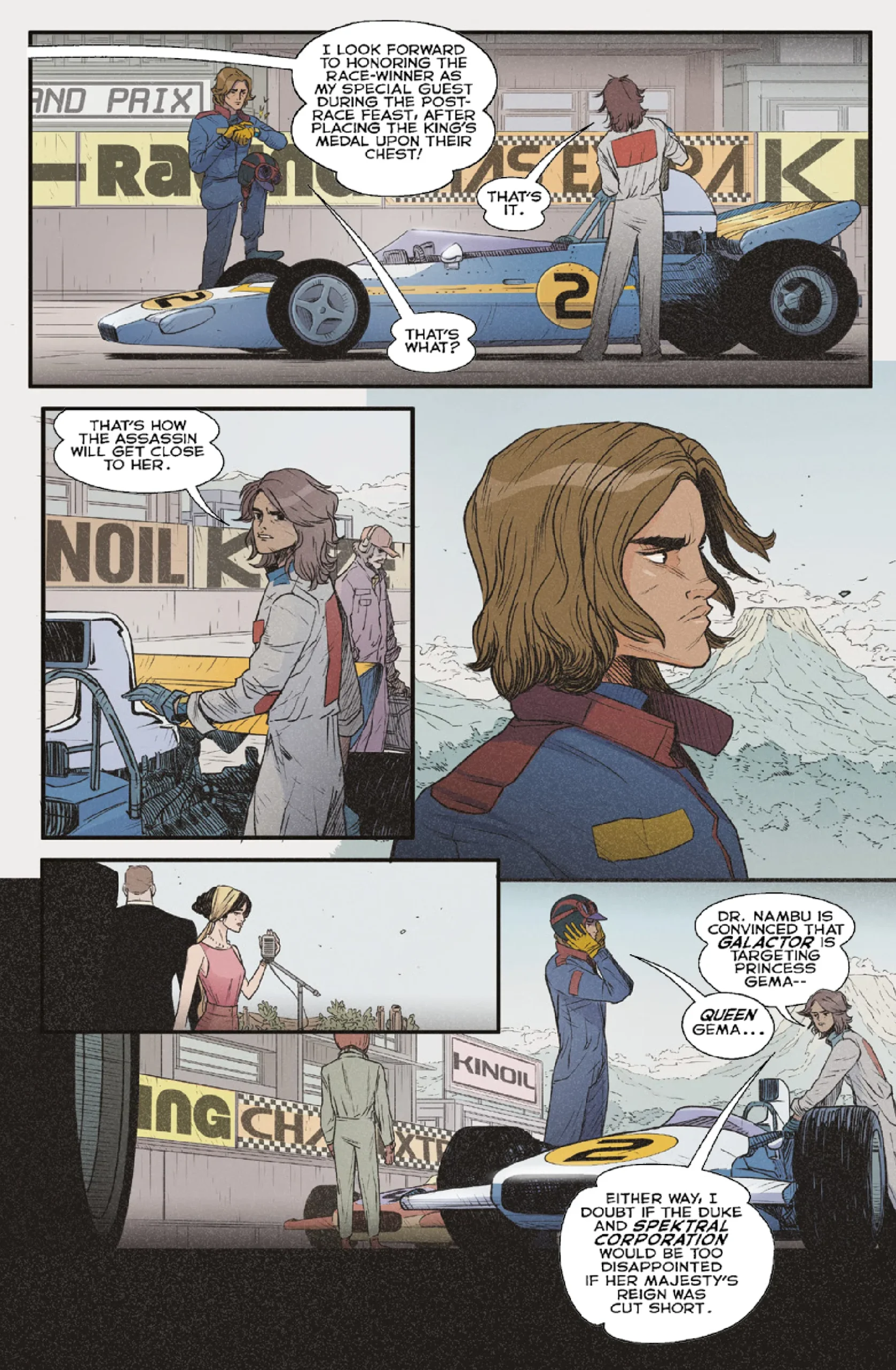 Gatchaman: Only One Earth - Issue 1 - Mad Cave Studios