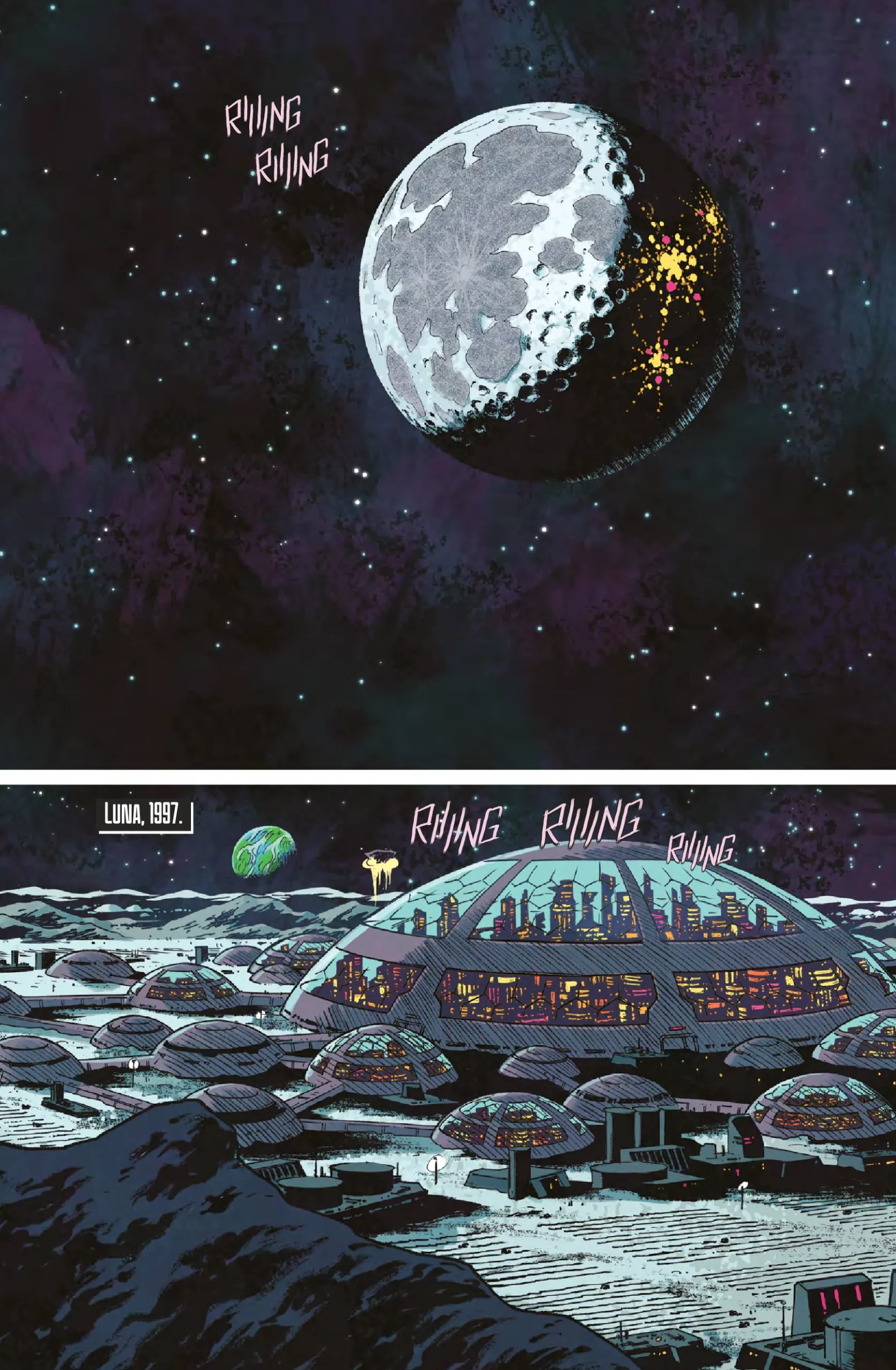 *Luna The Missing Moon アルバムCD 直筆サイン入り Missing on the Moon - Vol. 1 - Mad Cave Studios