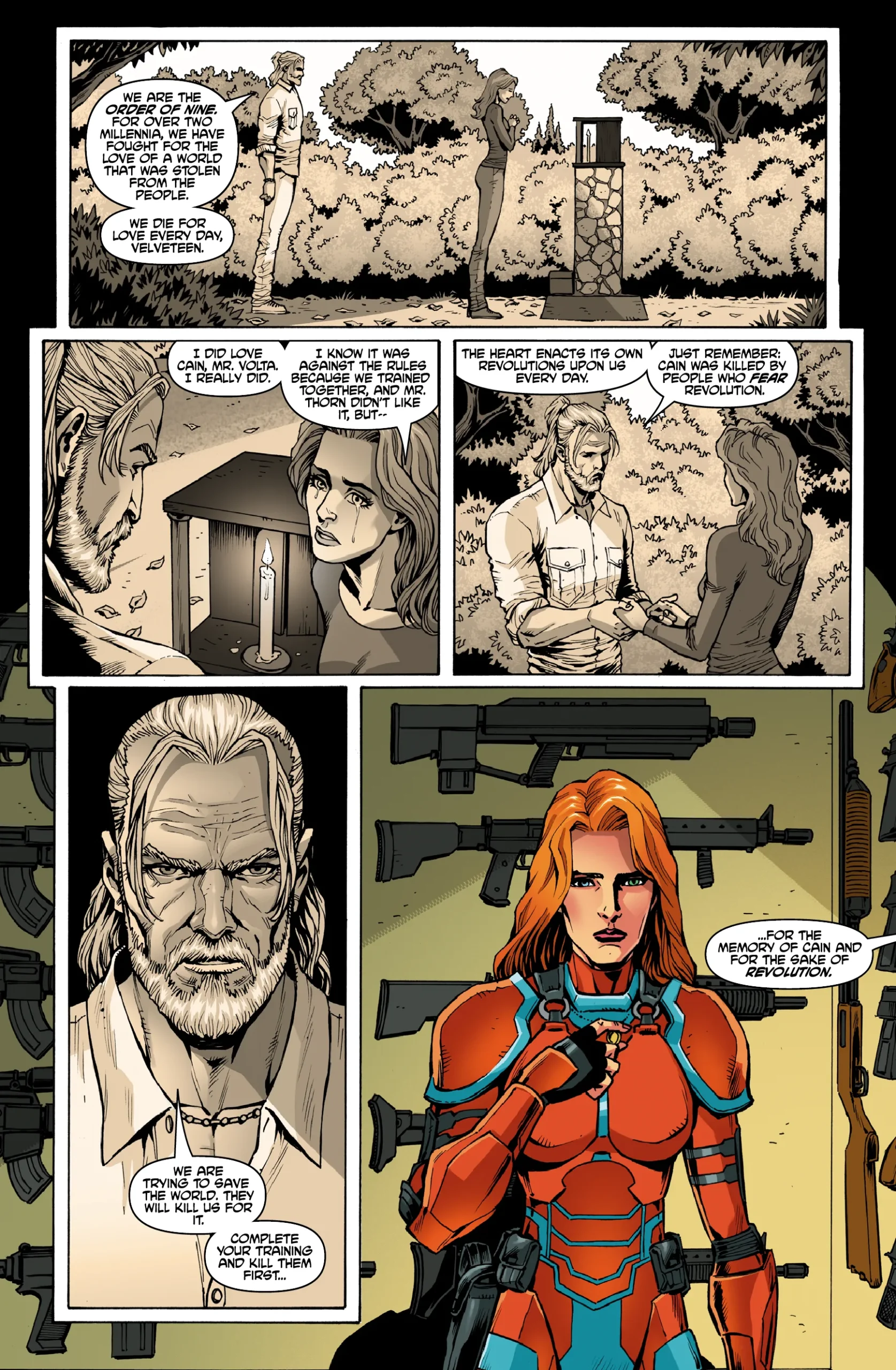 Revolution 9 - Issue 1 - Mad Cave Studios