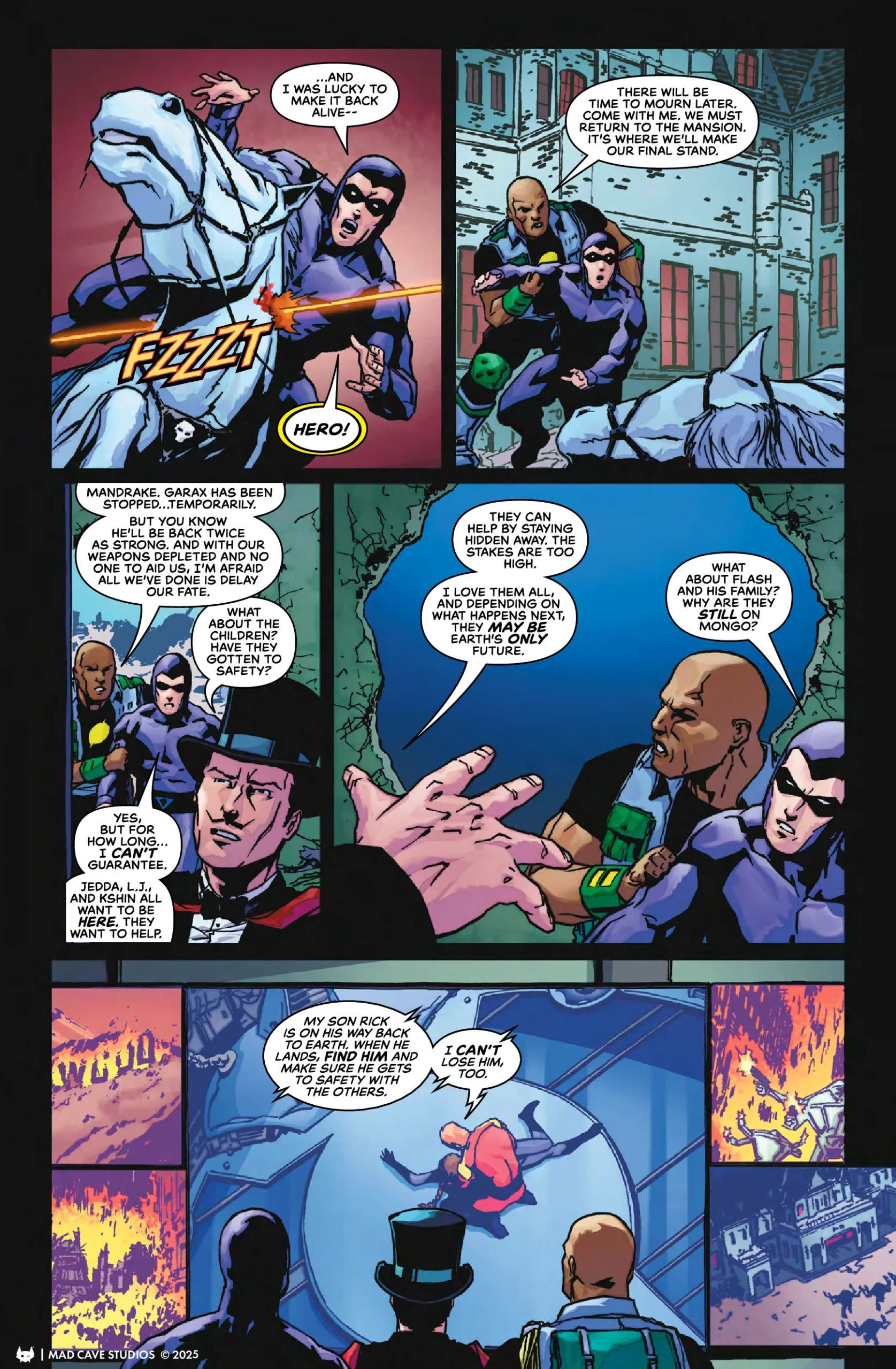 Defenders of the Earth - Vol. 1 - Mad Cave Studios