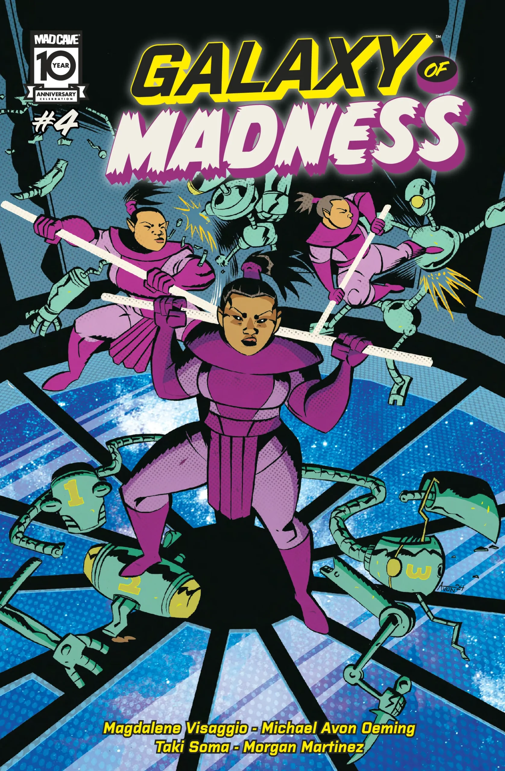Galaxy of Madness - Issue 4 - Mad Cave Studios