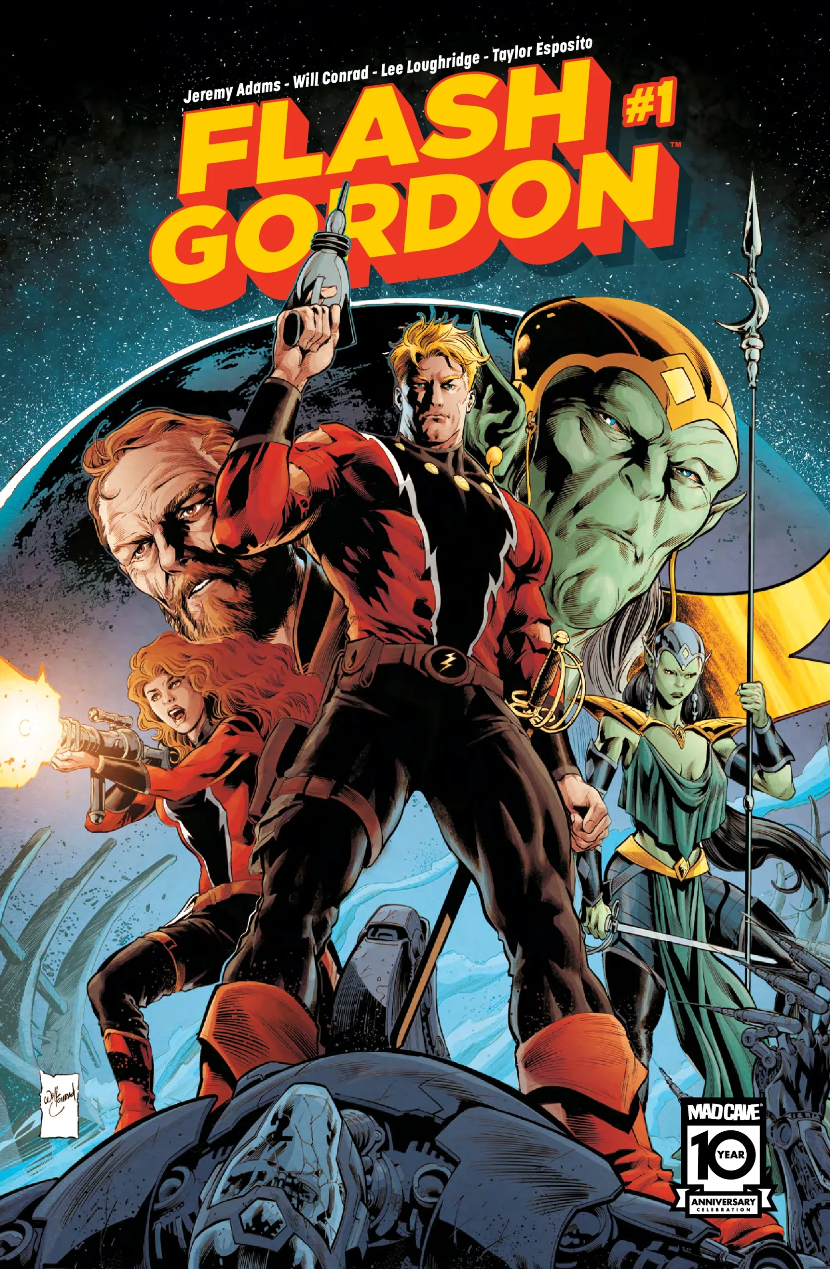 Flash Gordon Vol. 1 Series Bundle | 1 Trade Paperback + 5 Digital