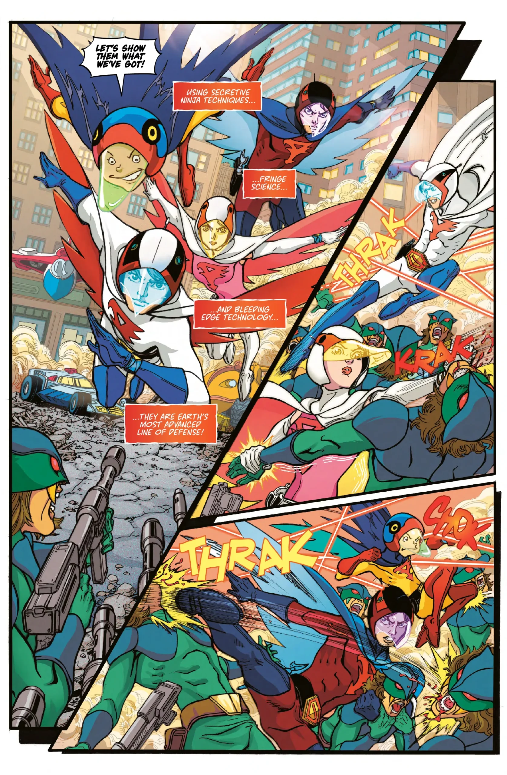 Gatchaman - Vol. 1 - Mad Cave Studios