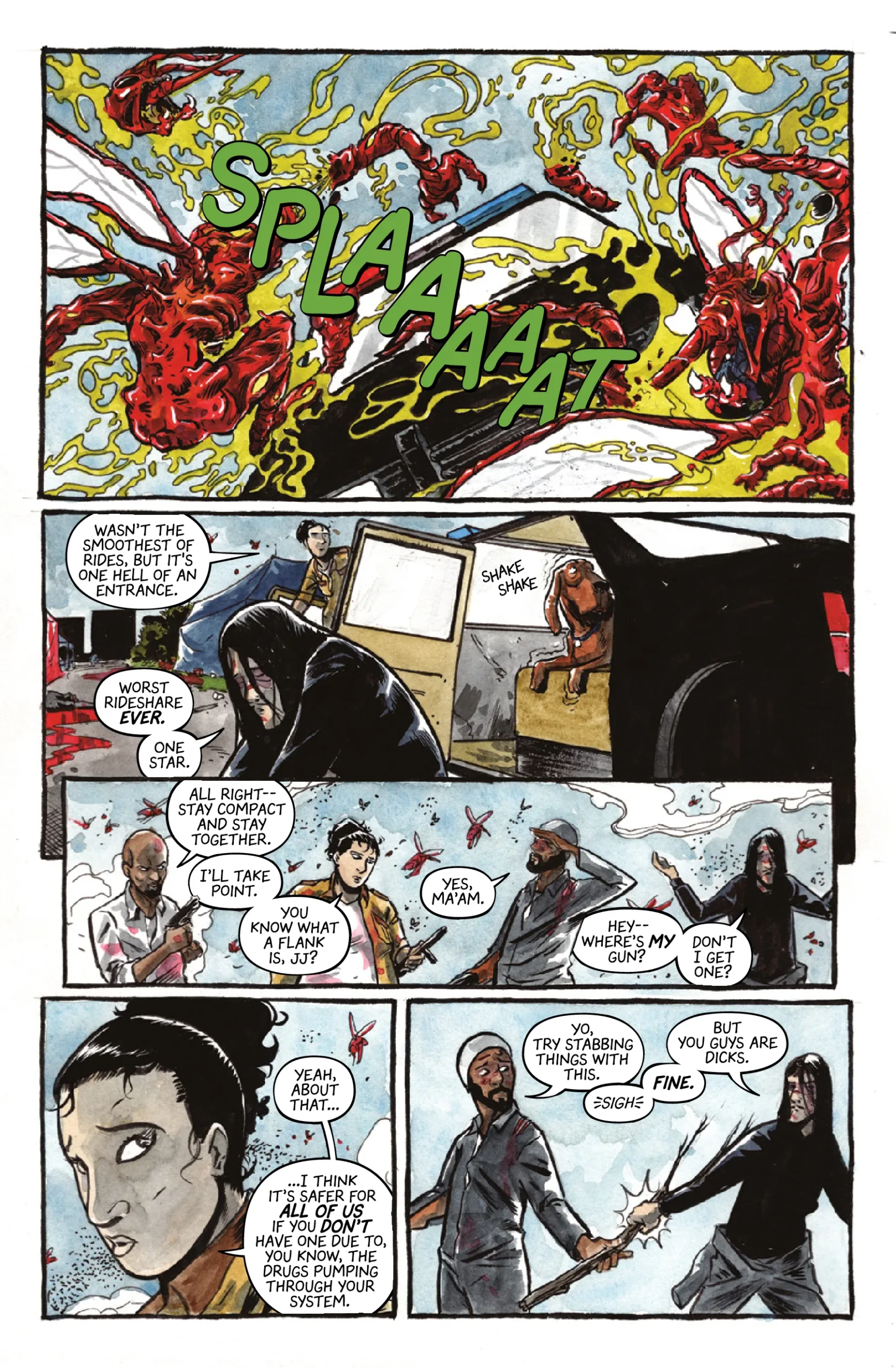 Skeeters - Issue 3 - Mad Cave Studios