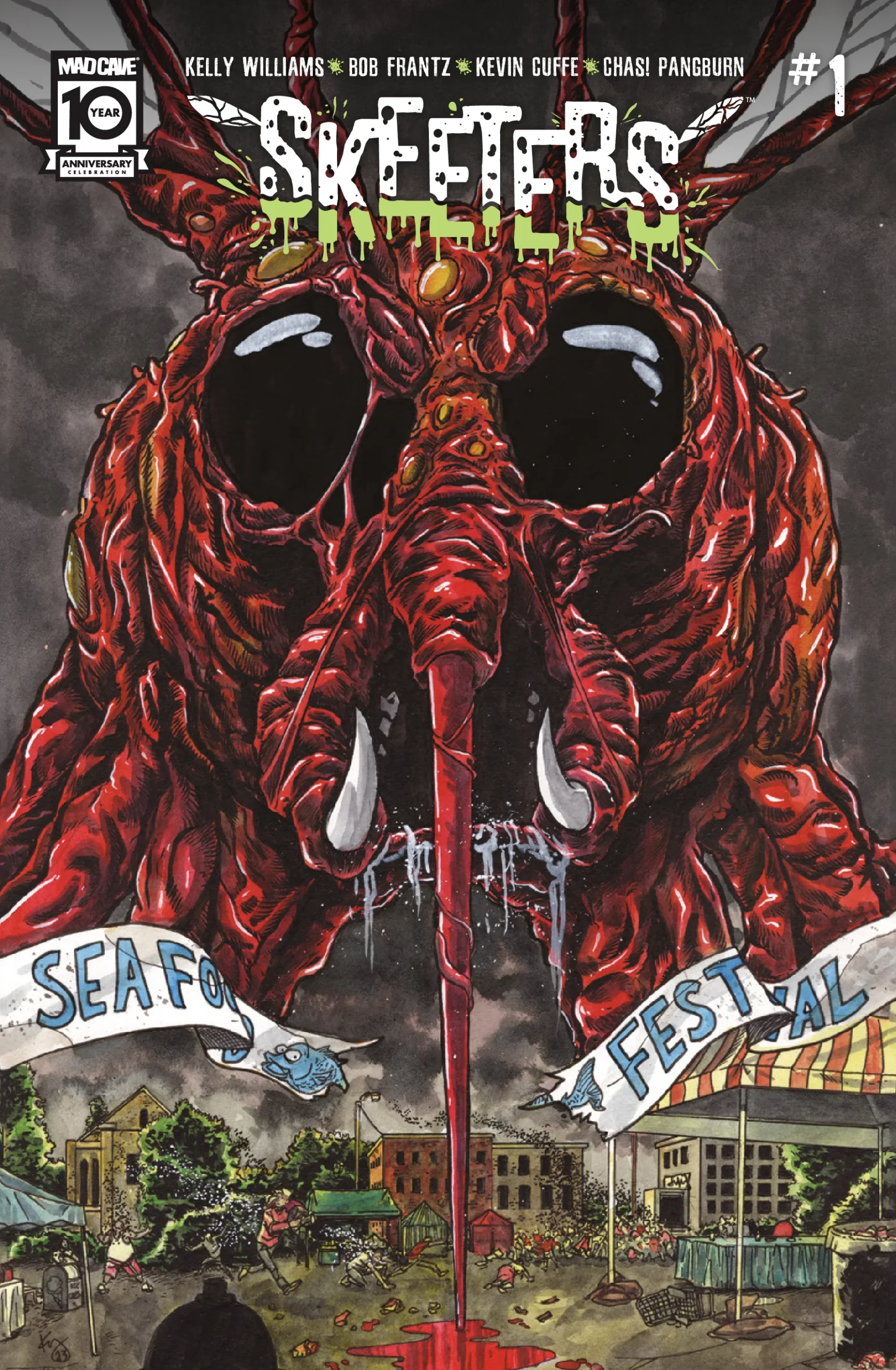 雑誌☆5冊／スクリーン増刊号／ホラームービーズ／VOL.1〜5／スプラッター Skeeters - Issue 1 - Mad Cave Studios
