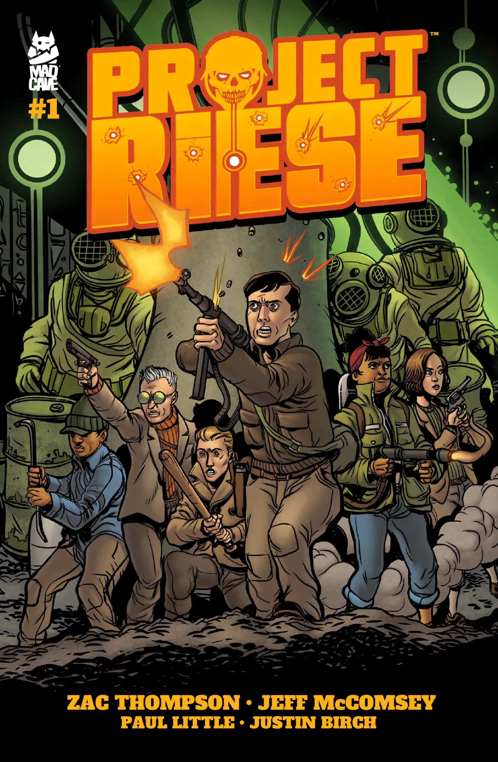 Project Riese - Issue 1 - Mad Cave Studios