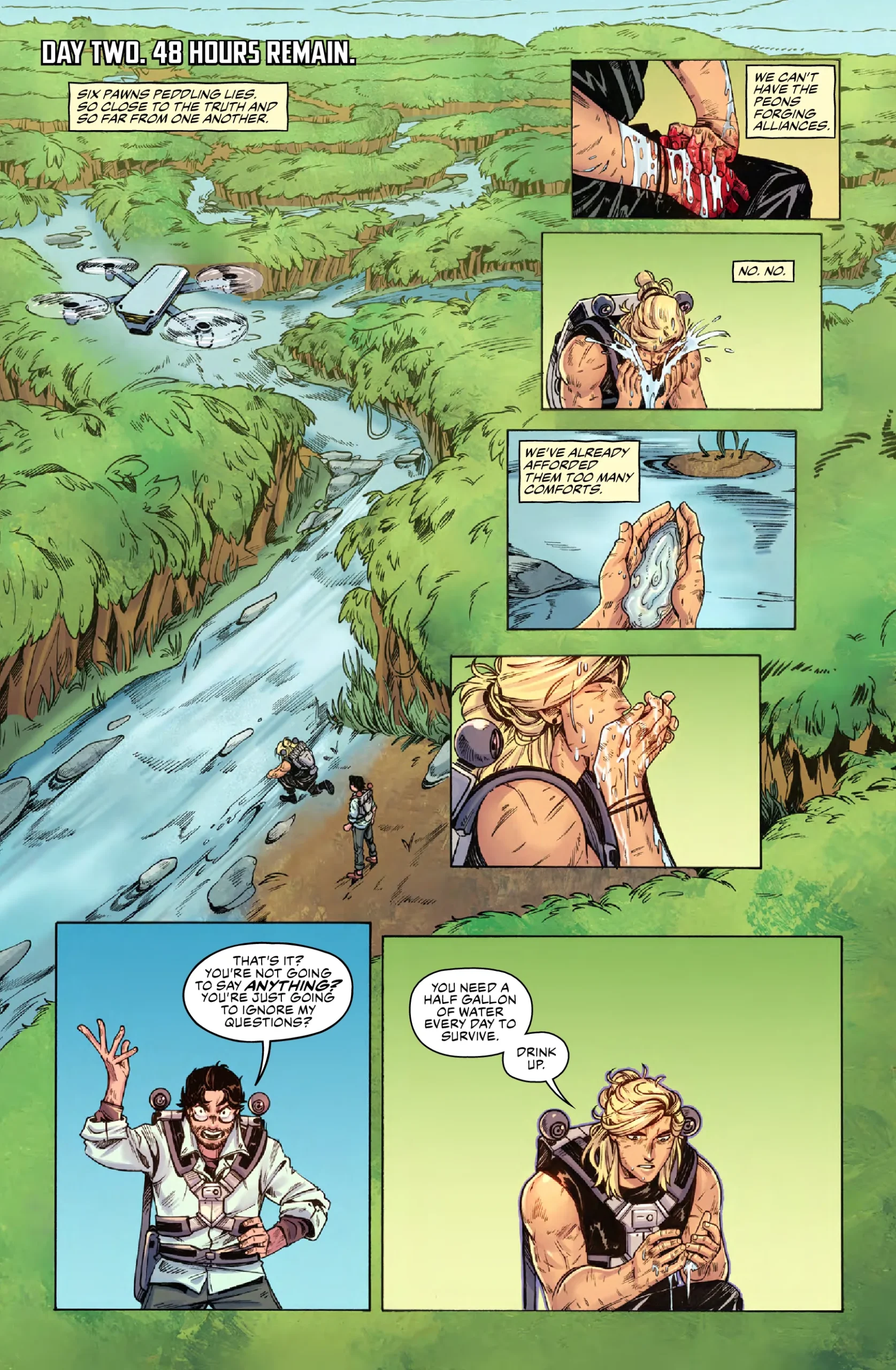 Nature's Labyrinth - Issue 3 - Mad Cave Studios