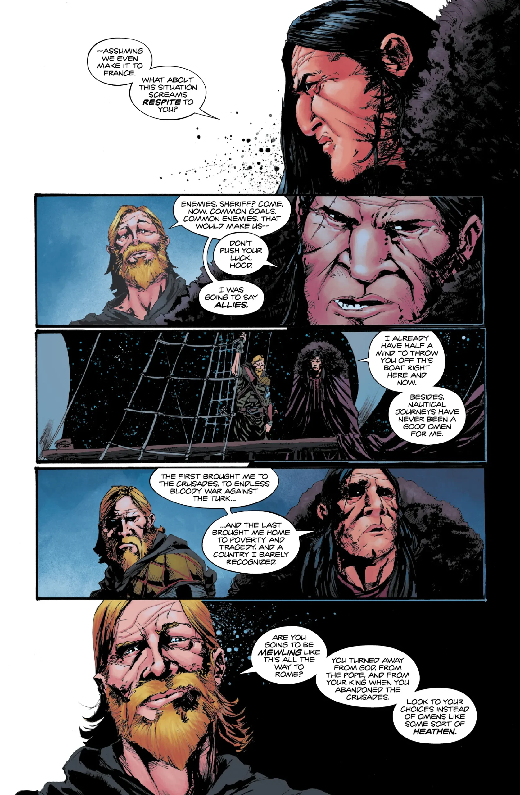 Nottingham - A King's Ransom - Issue 7 - Mad Cave Studios