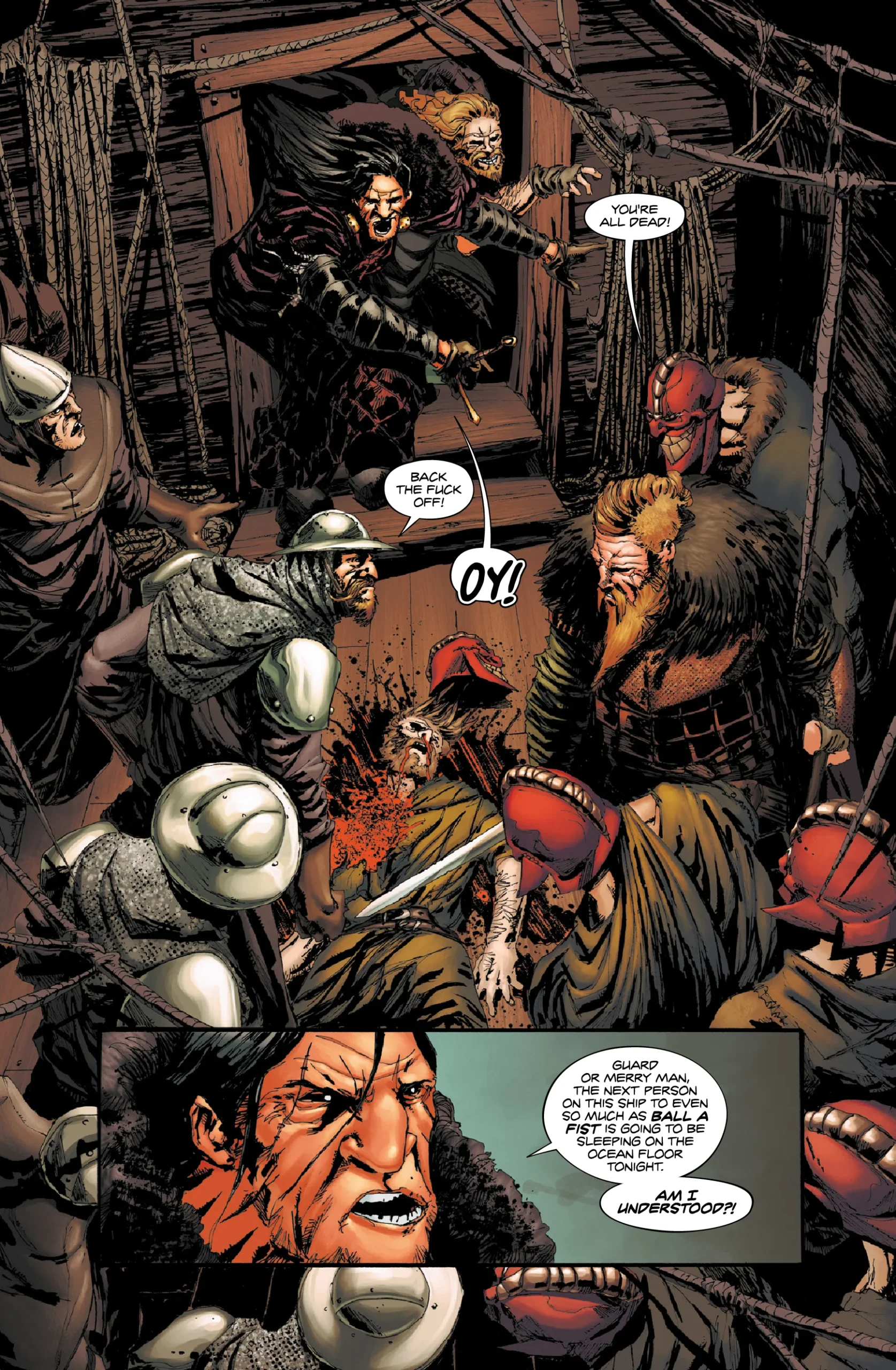 Nottingham - A King's Ransom - Issue 7 - Mad Cave Studios