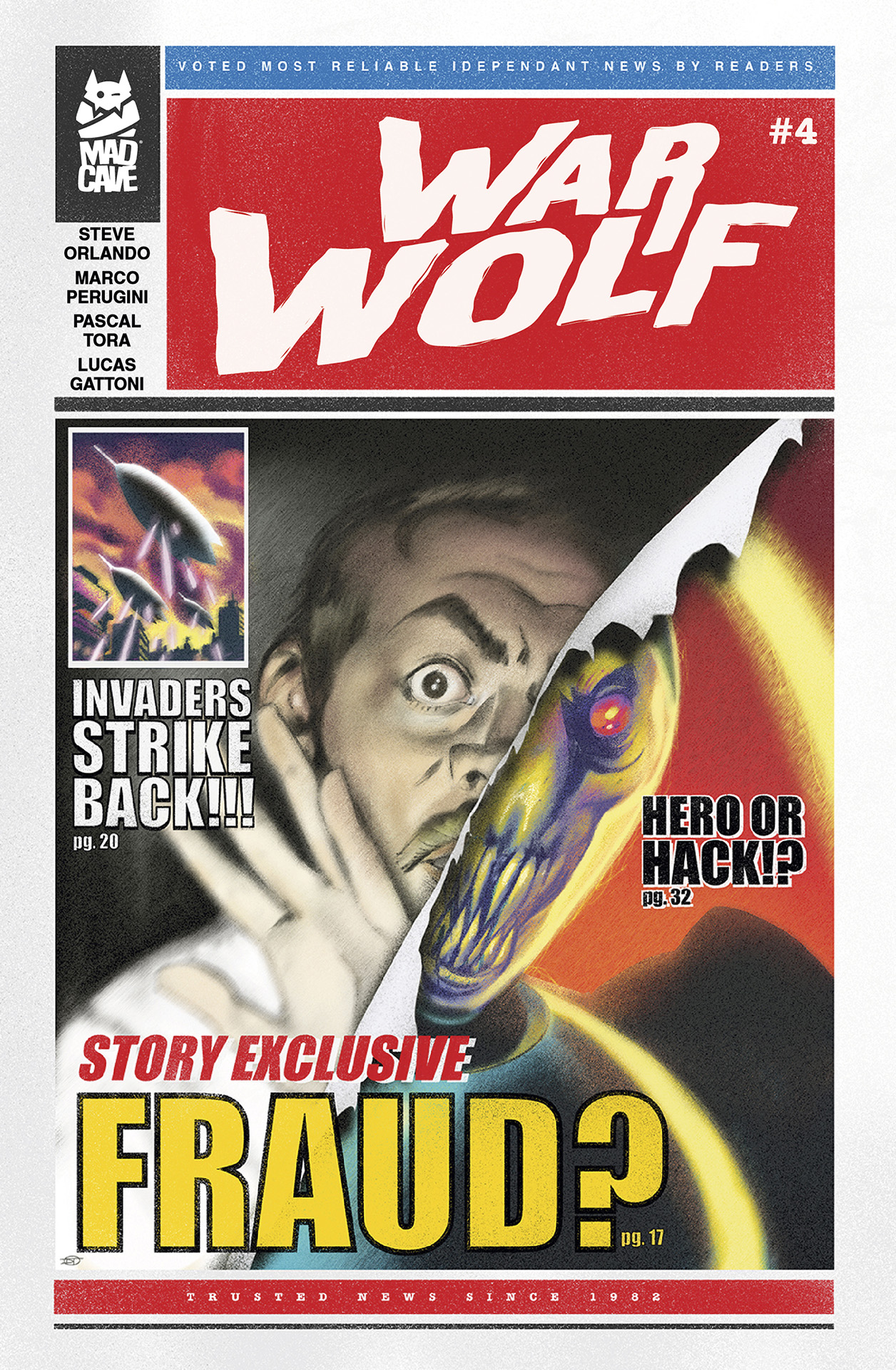 War Wolf - Issue 4 - Mad Cave Studios