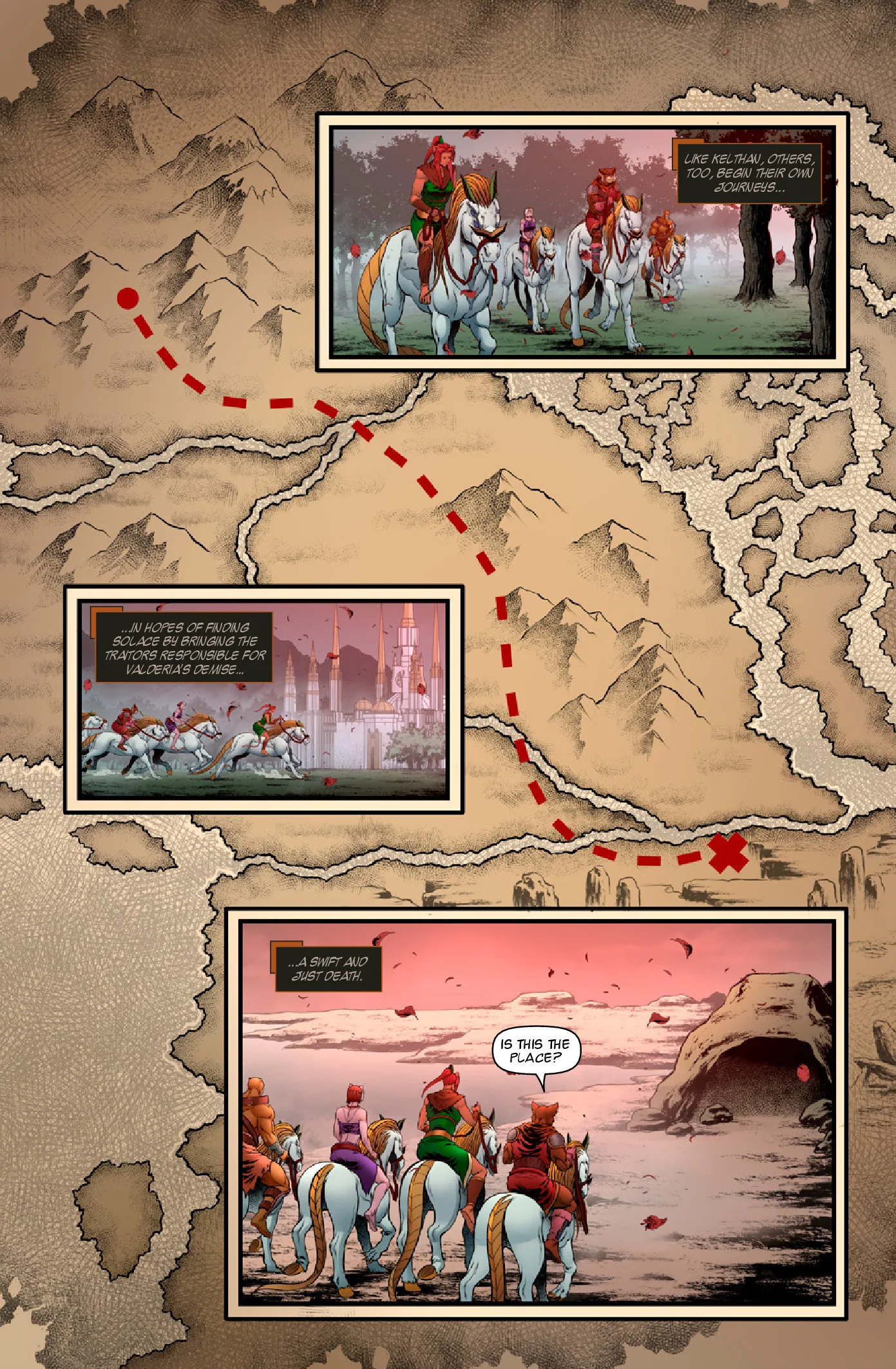 Battlecats - Hero of Legend - Issue 4 - Mad Cave Studios