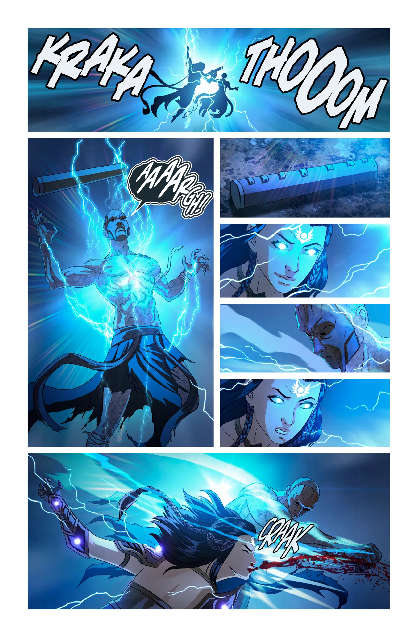 Knights of the Golden Sun - Father's Armor - Issue 14 - Mad Cave