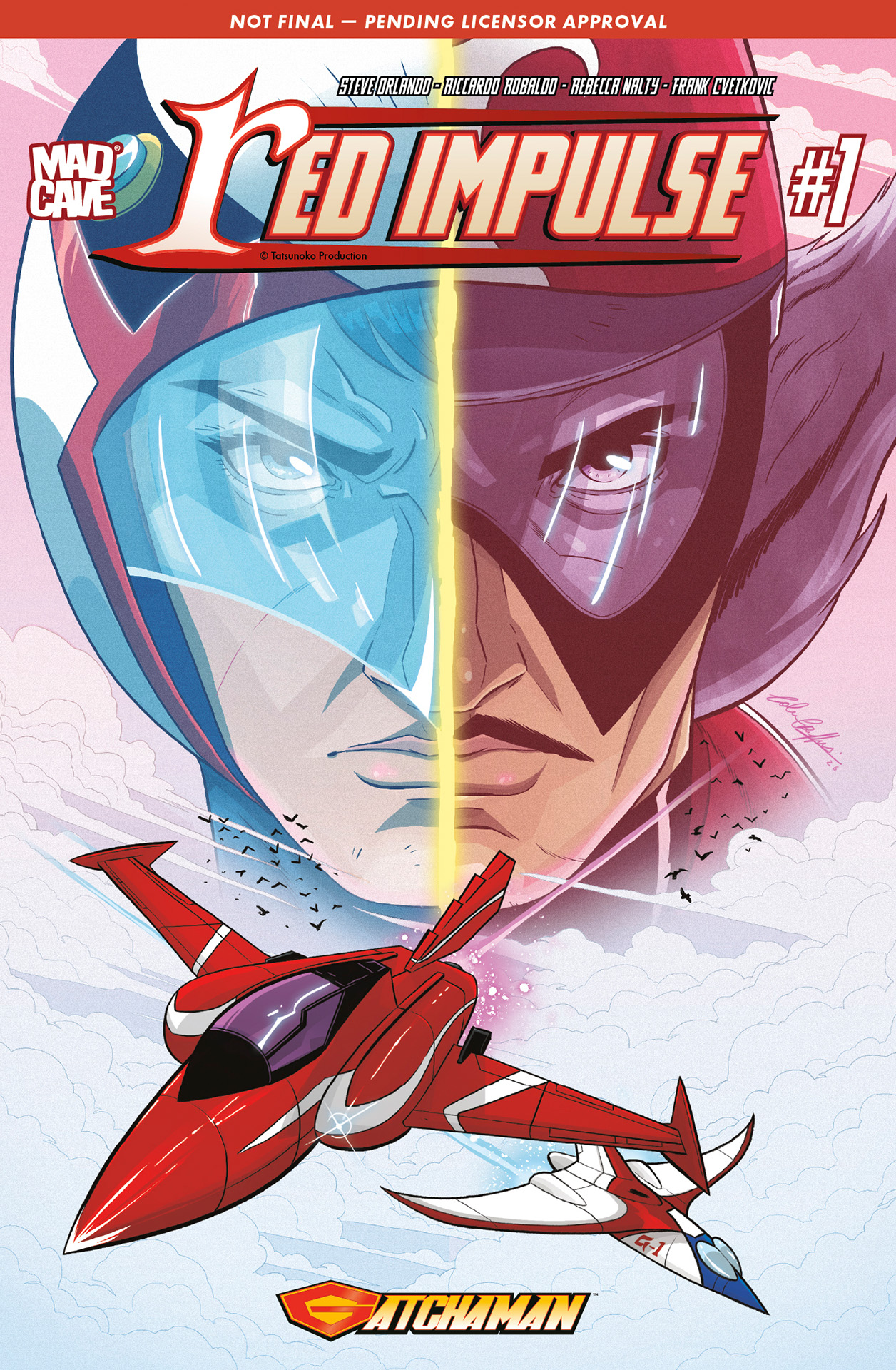 Gatchaman: Red Impulse - Issue 1 Pre-Order - Mad Cave Studios
