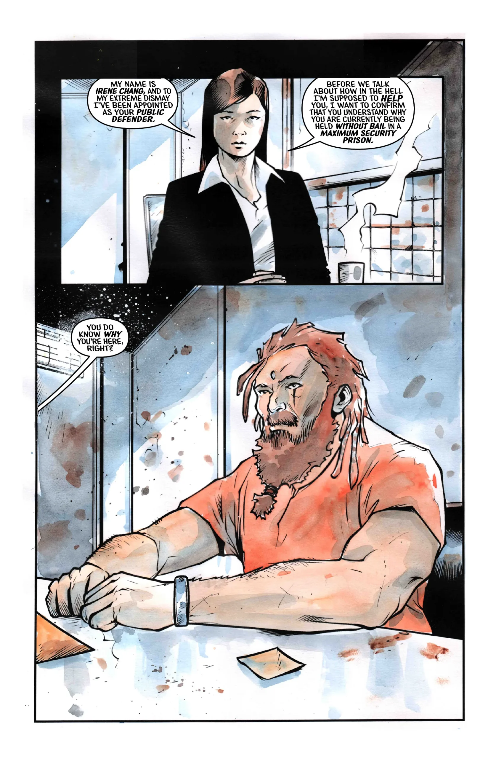 Barbarian Behind Bars - Issue 1 - Mad Cave Studios