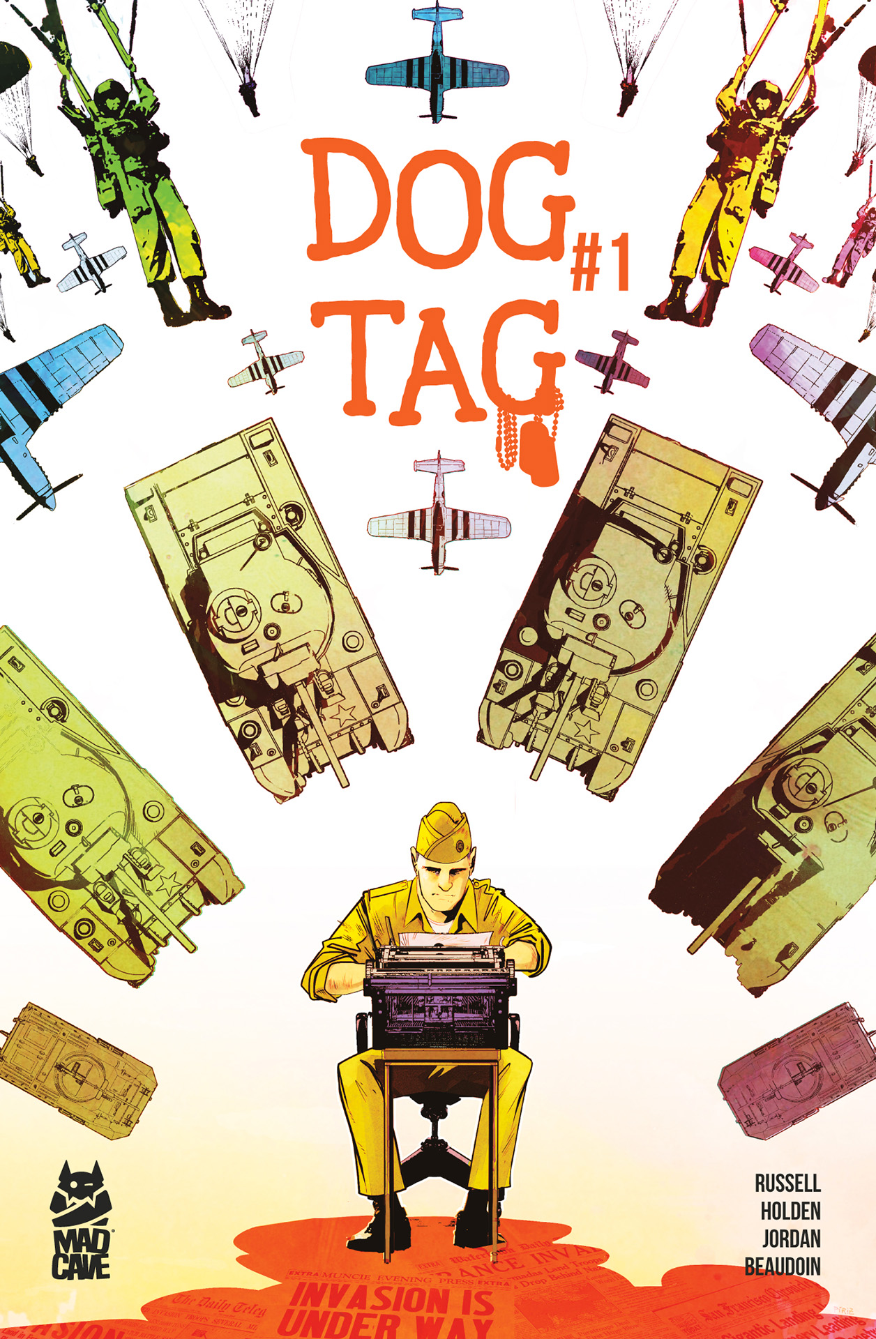 Image of DOG TAG #1 COVER B