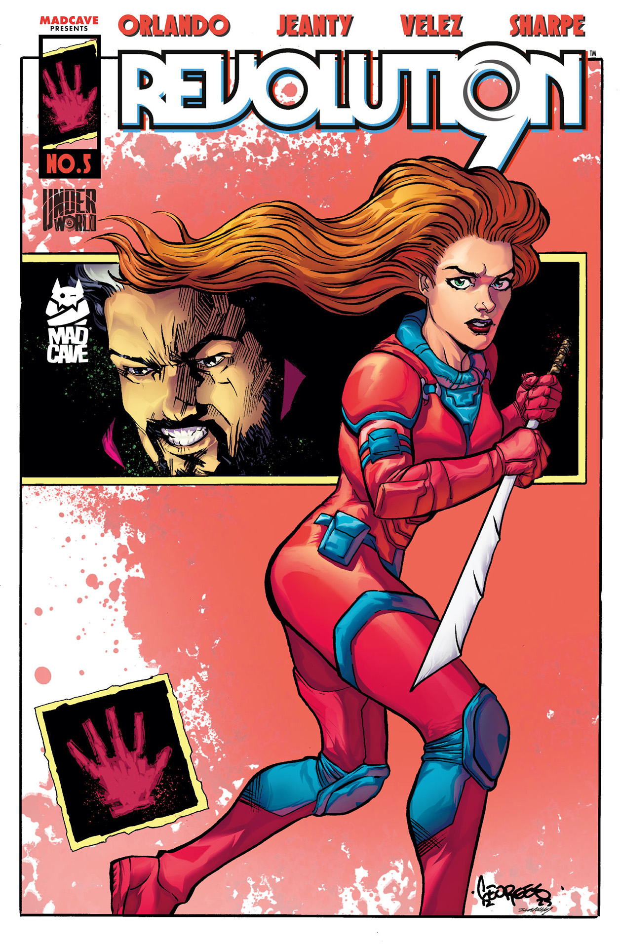 Image of REVOLUTION 9 #5 CVR A (GEORGES JEANTY)