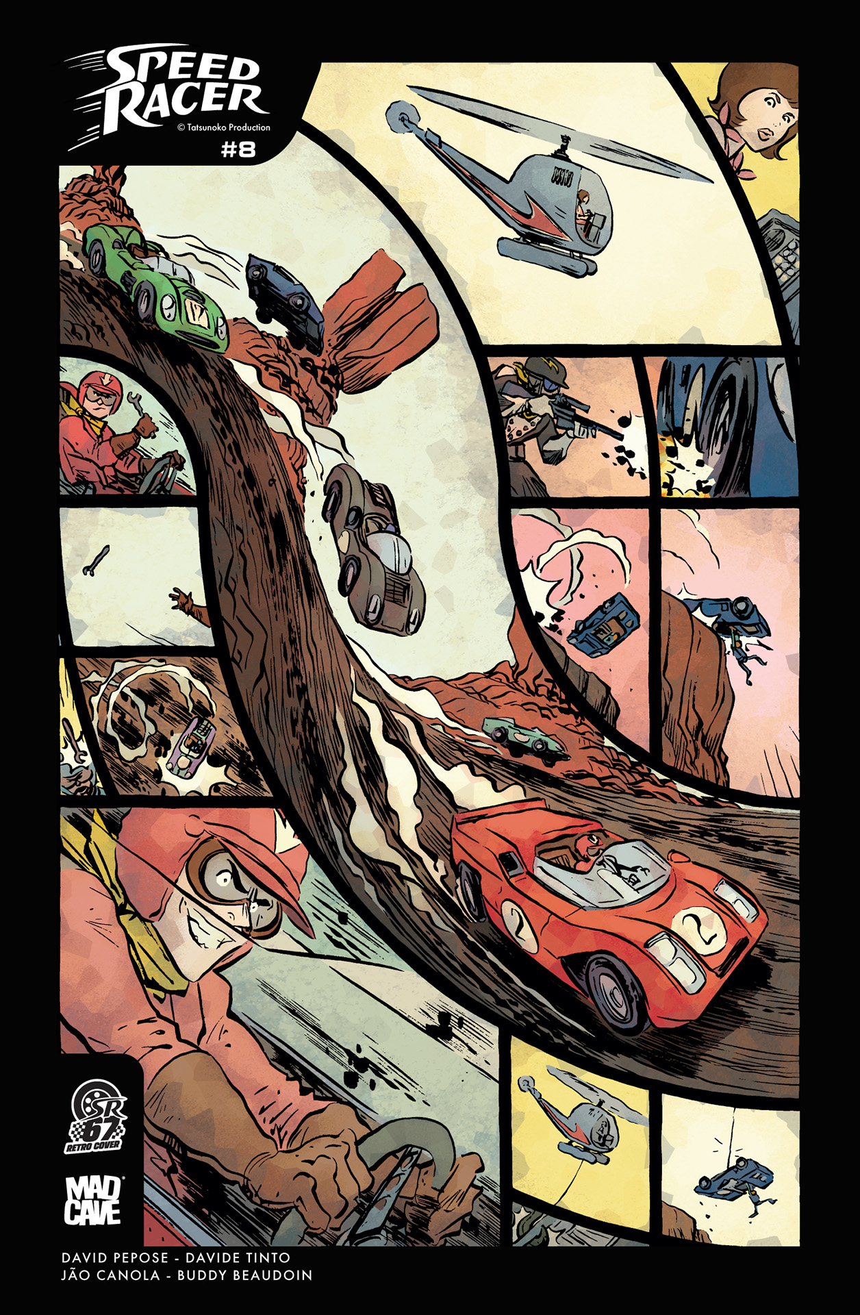 Speed Racer – Issue 8 - Mad Cave Studios